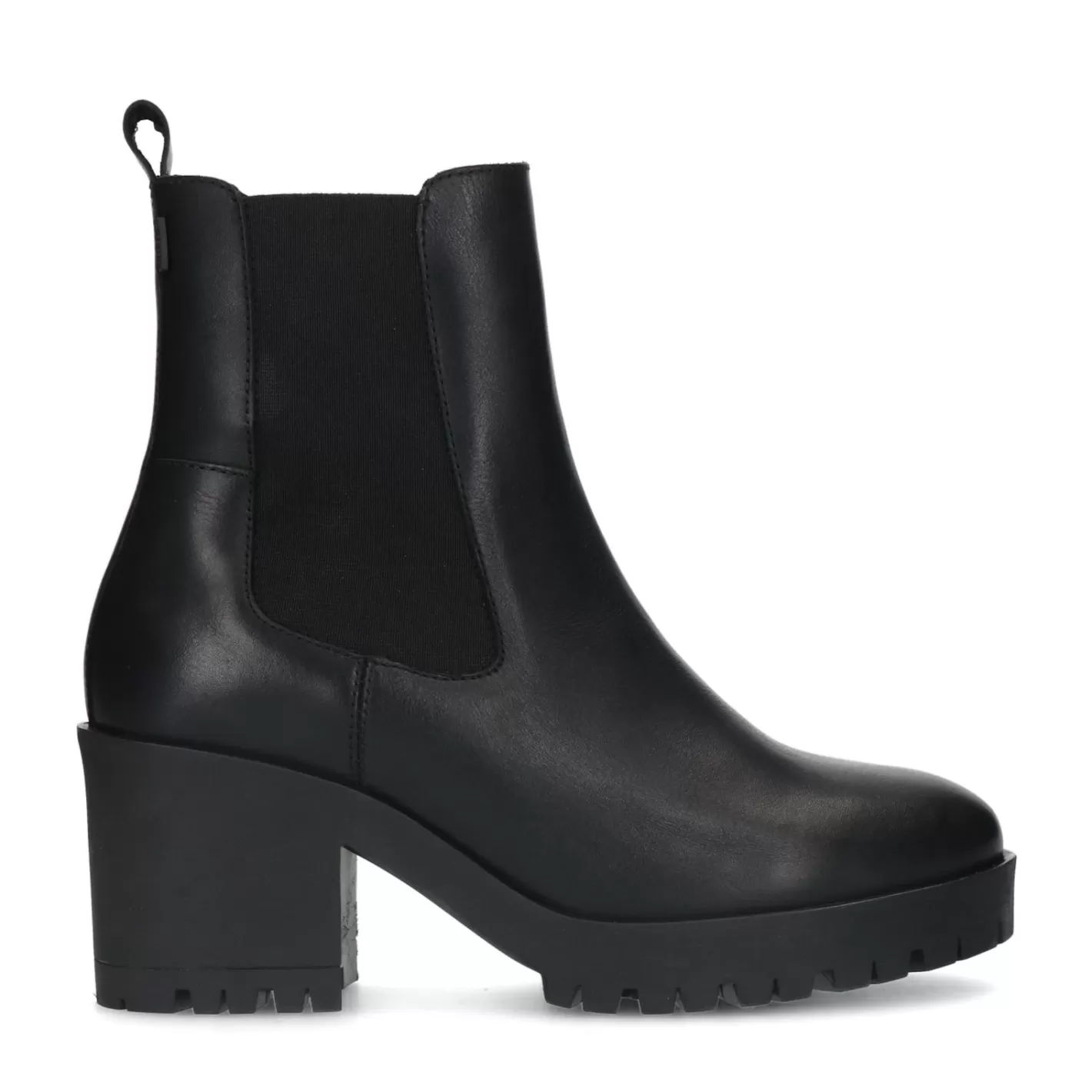 Chelsea Boots A Talon - Noir<Sacha Outlet