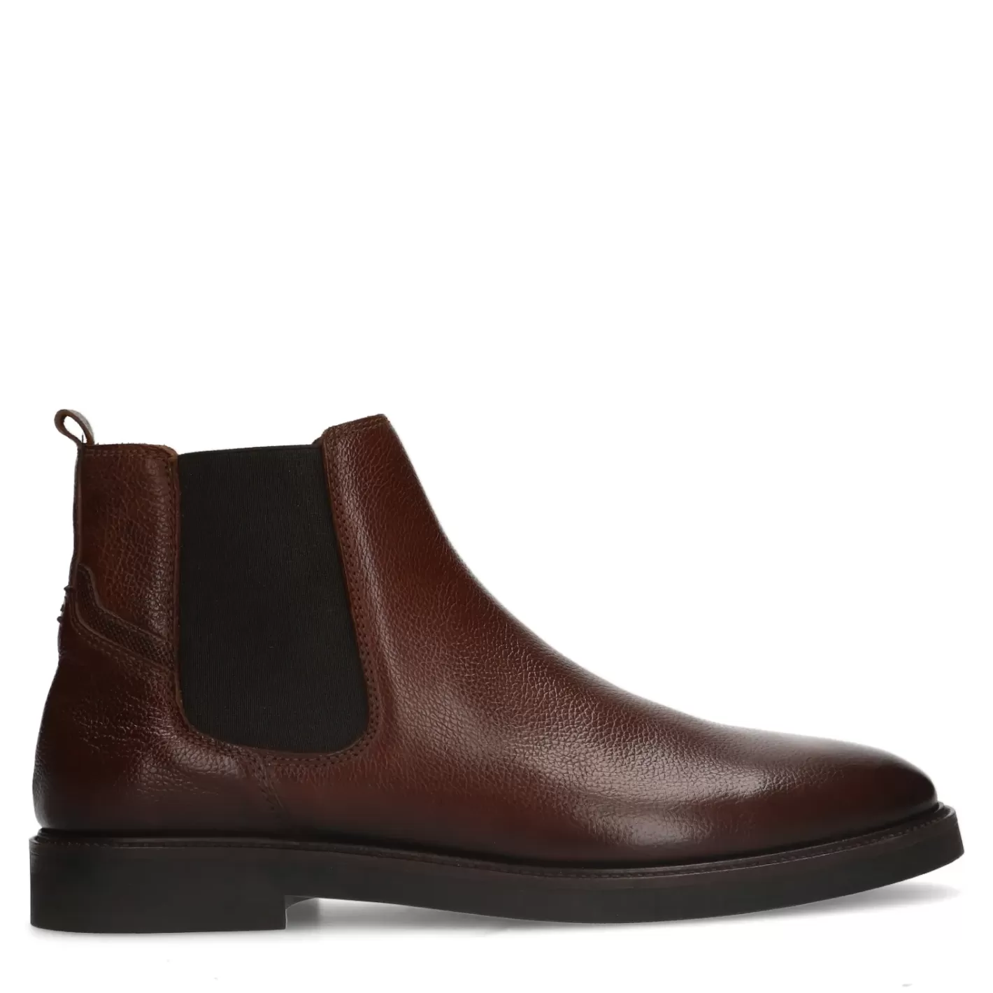 Chelsea Boots En Cuir - Marron<Sacha Cheap