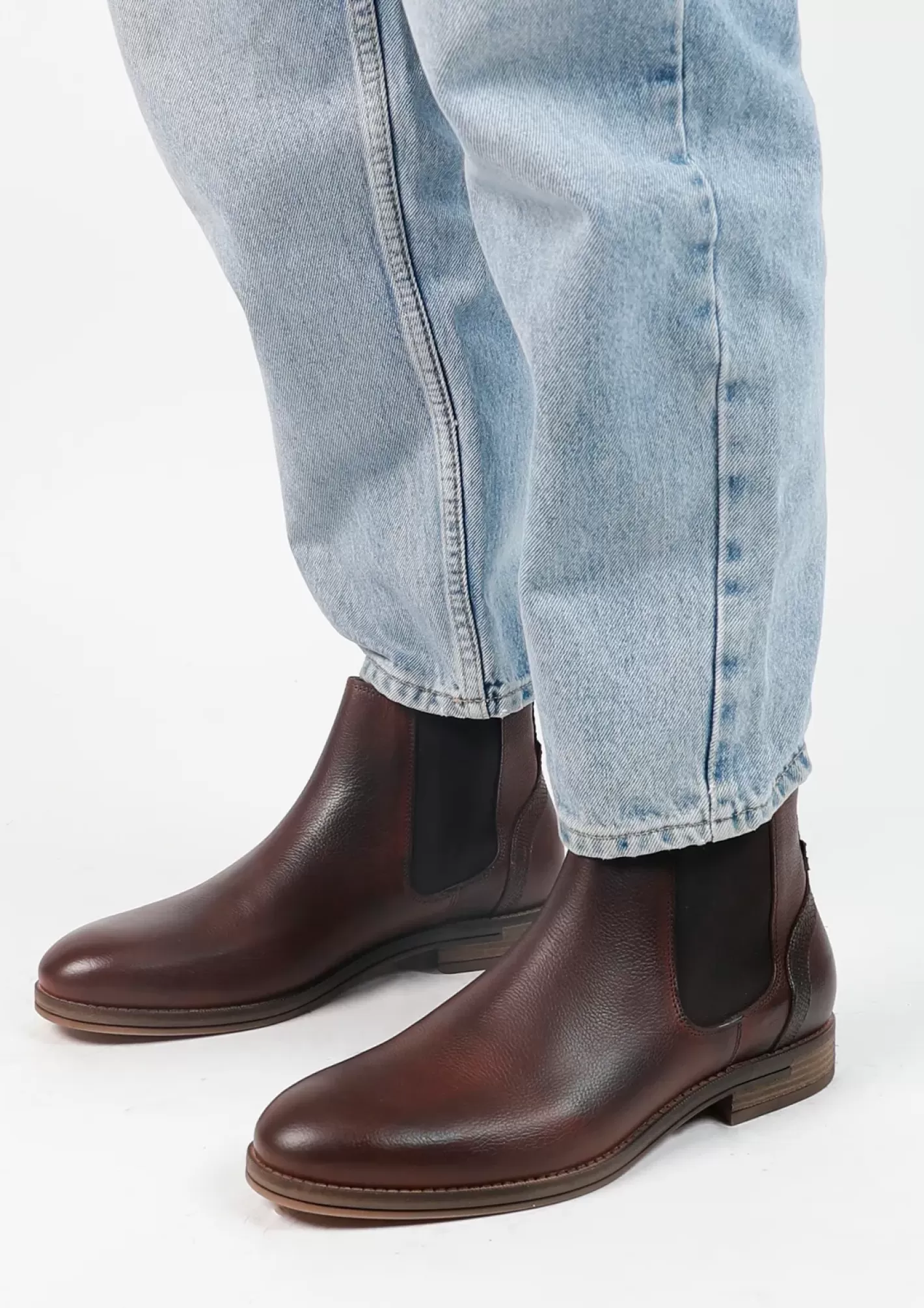 Chelsea Boots En Cuir - Marron<Sacha Online