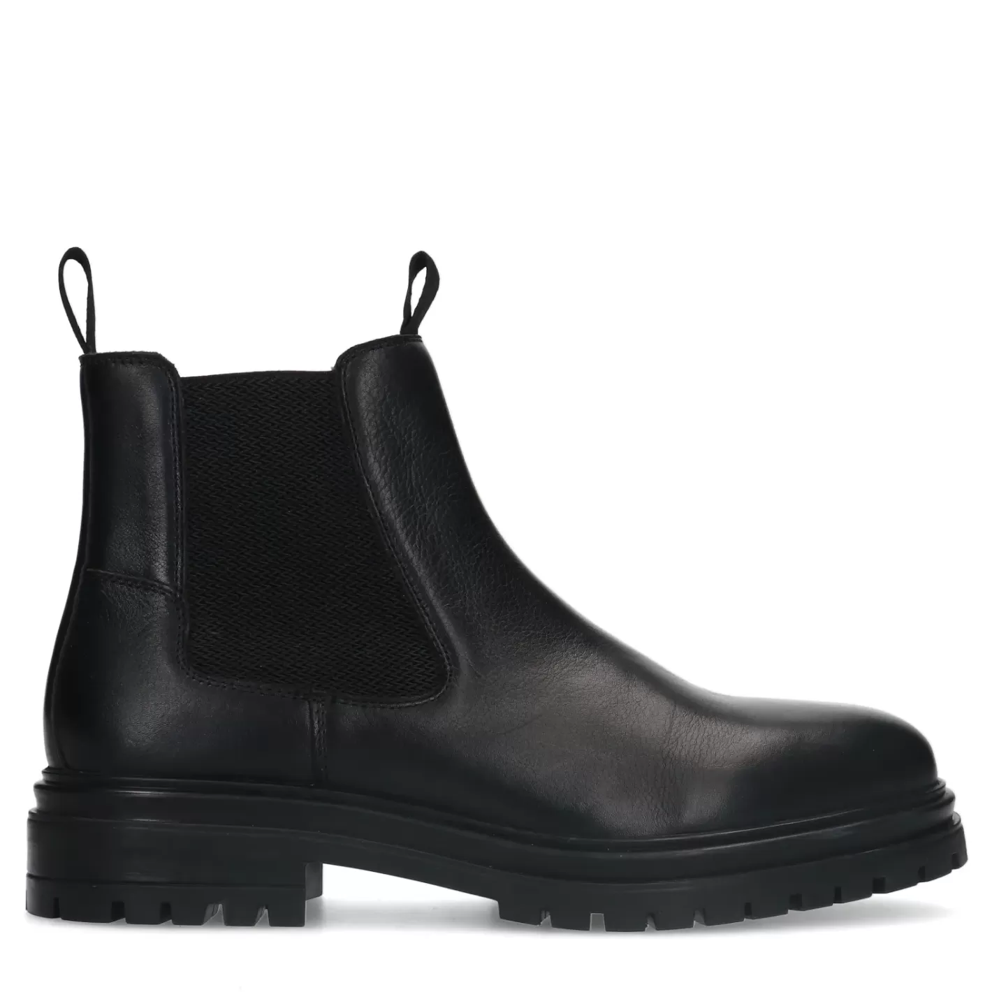 Chelsea Boots En Cuir - Noir<Sacha Shop