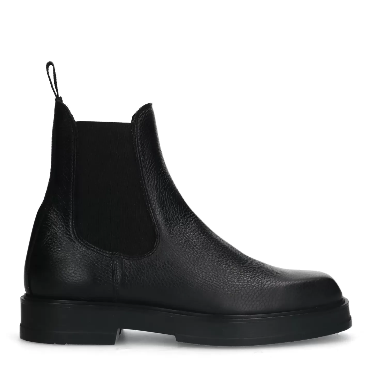 Chelsea Boots En Cuir - Noir<Sacha Hot