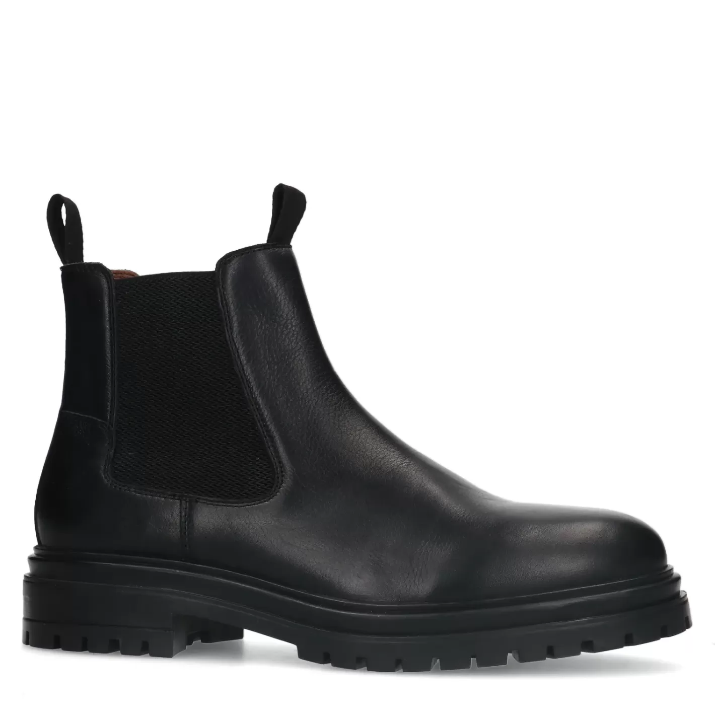 Chelsea Boots En Cuir - Noir<Sacha Shop