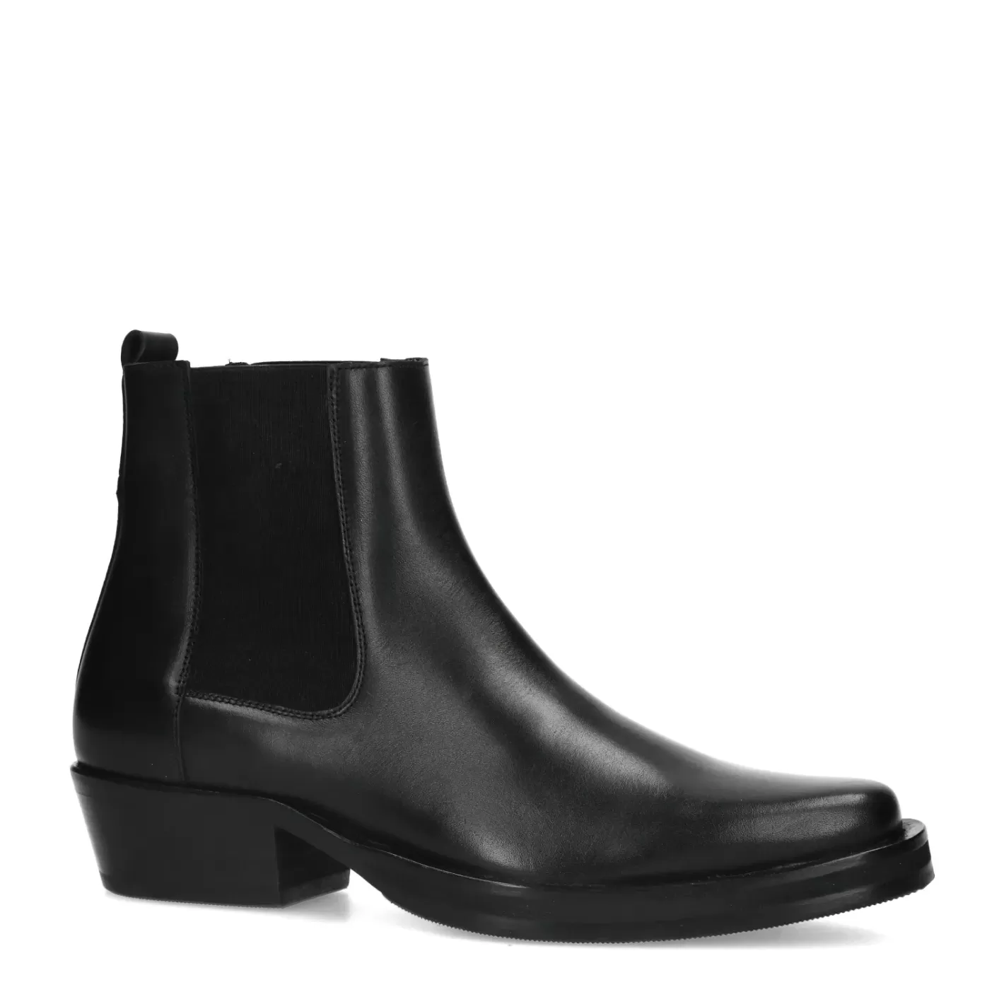 Chelsea Boots En Cuir - Noir<Sacha Best Sale