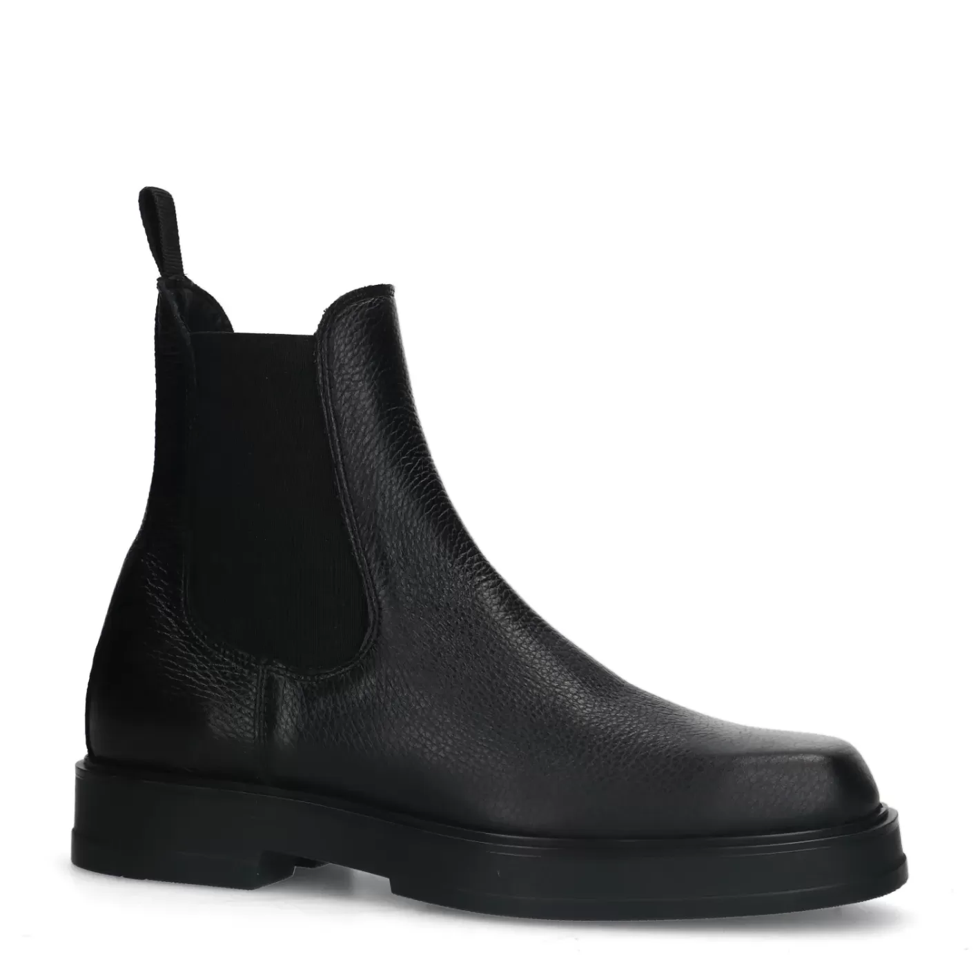 Chelsea Boots En Cuir - Noir<Sacha Hot