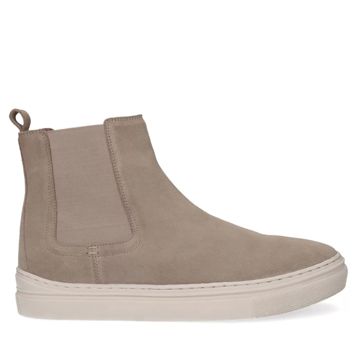 Chelsea Boots En Daim - Beige<Sacha Shop