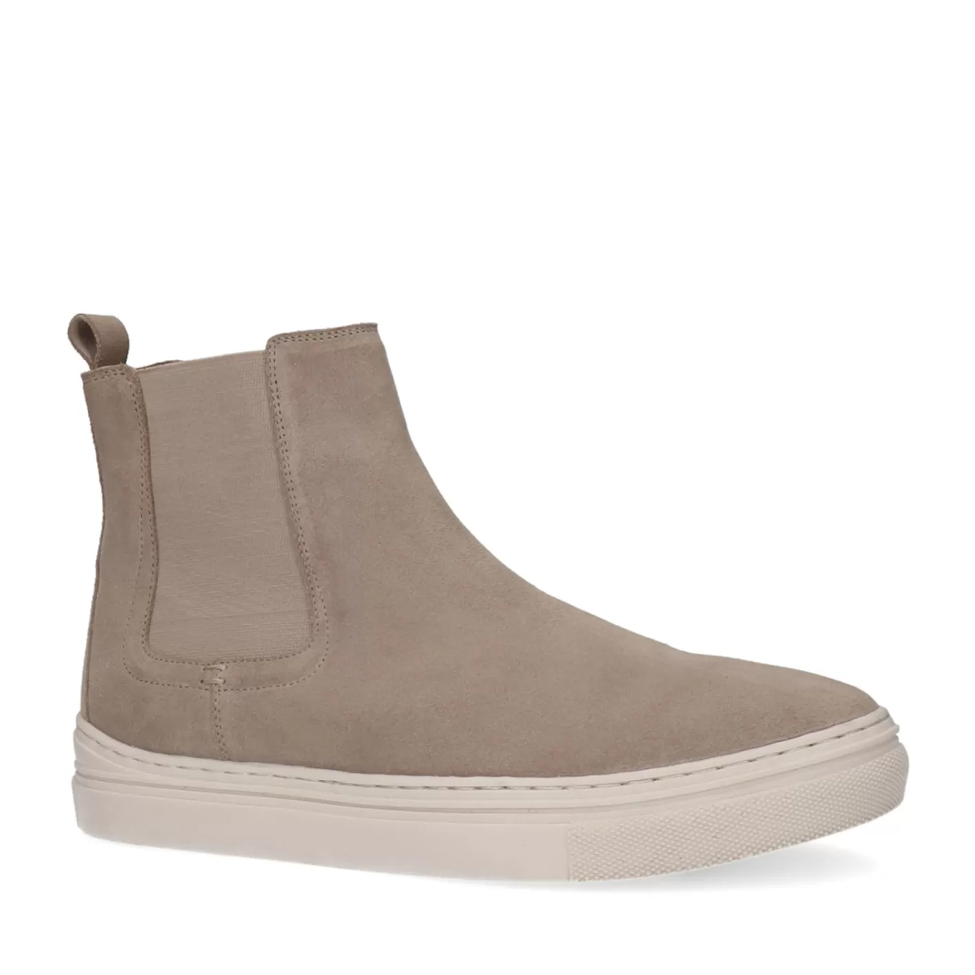 Chelsea Boots En Daim - Beige<Sacha Shop