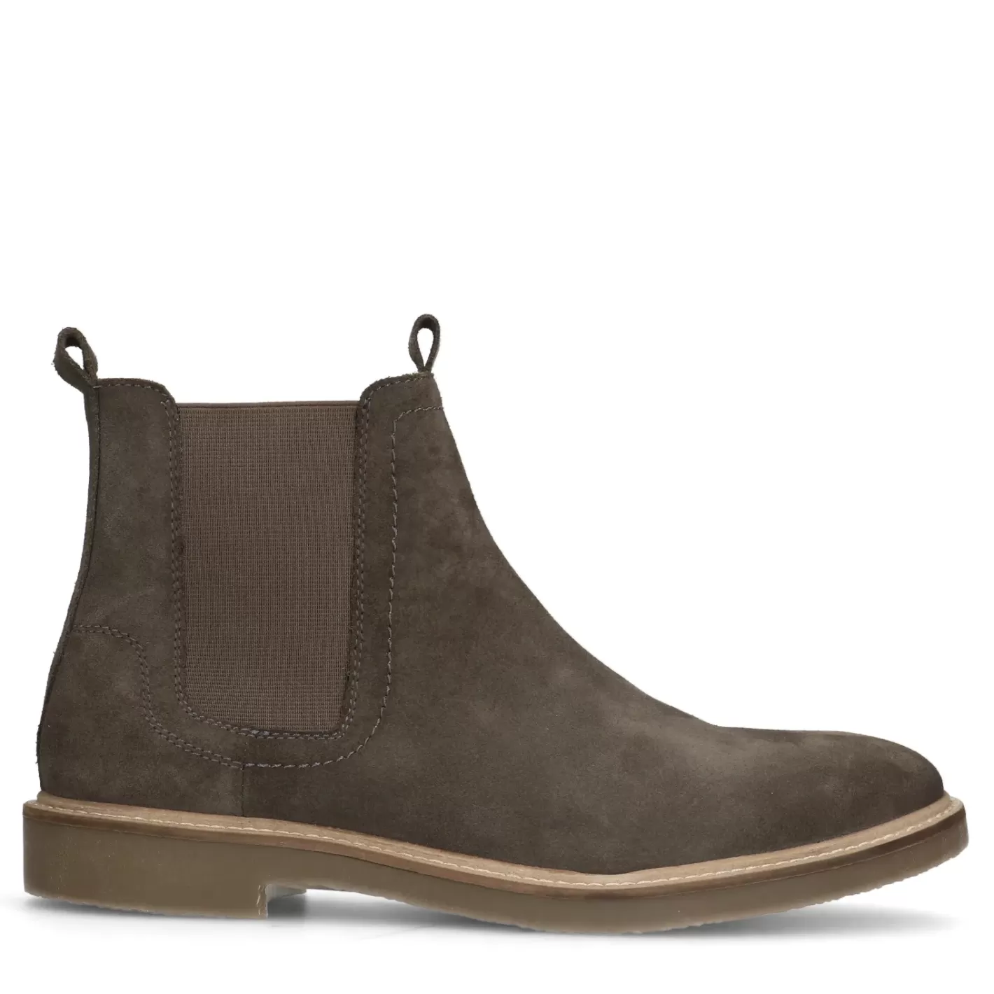 Chelsea Boots En Daim - Gris<Sacha Store