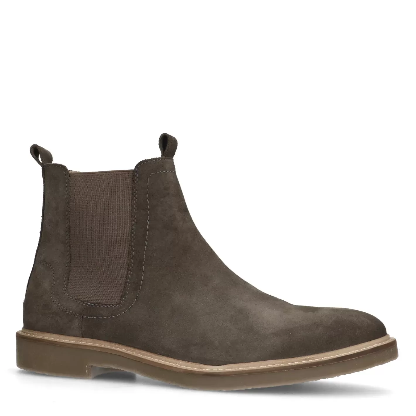 Chelsea Boots En Daim - Gris<Sacha Store