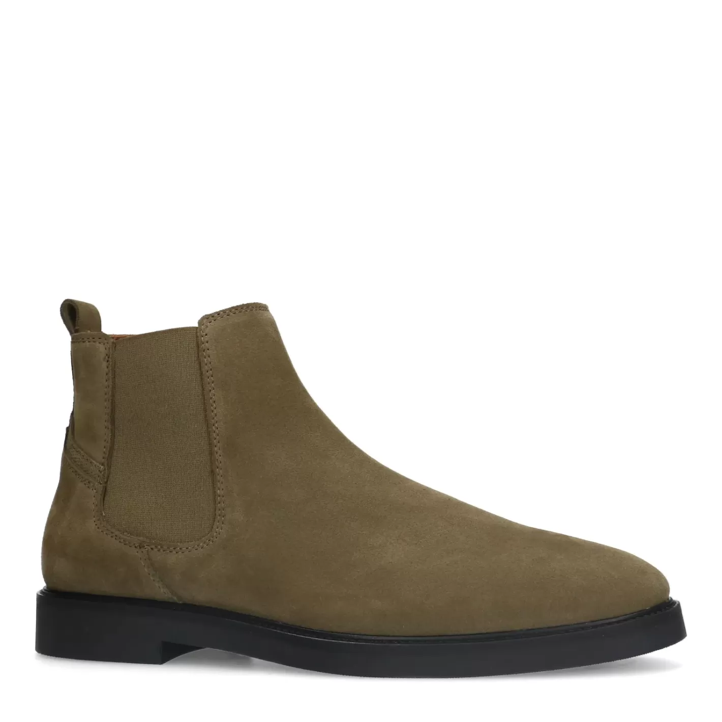 Chelsea Boots En Daim - Kaki<Sacha Shop