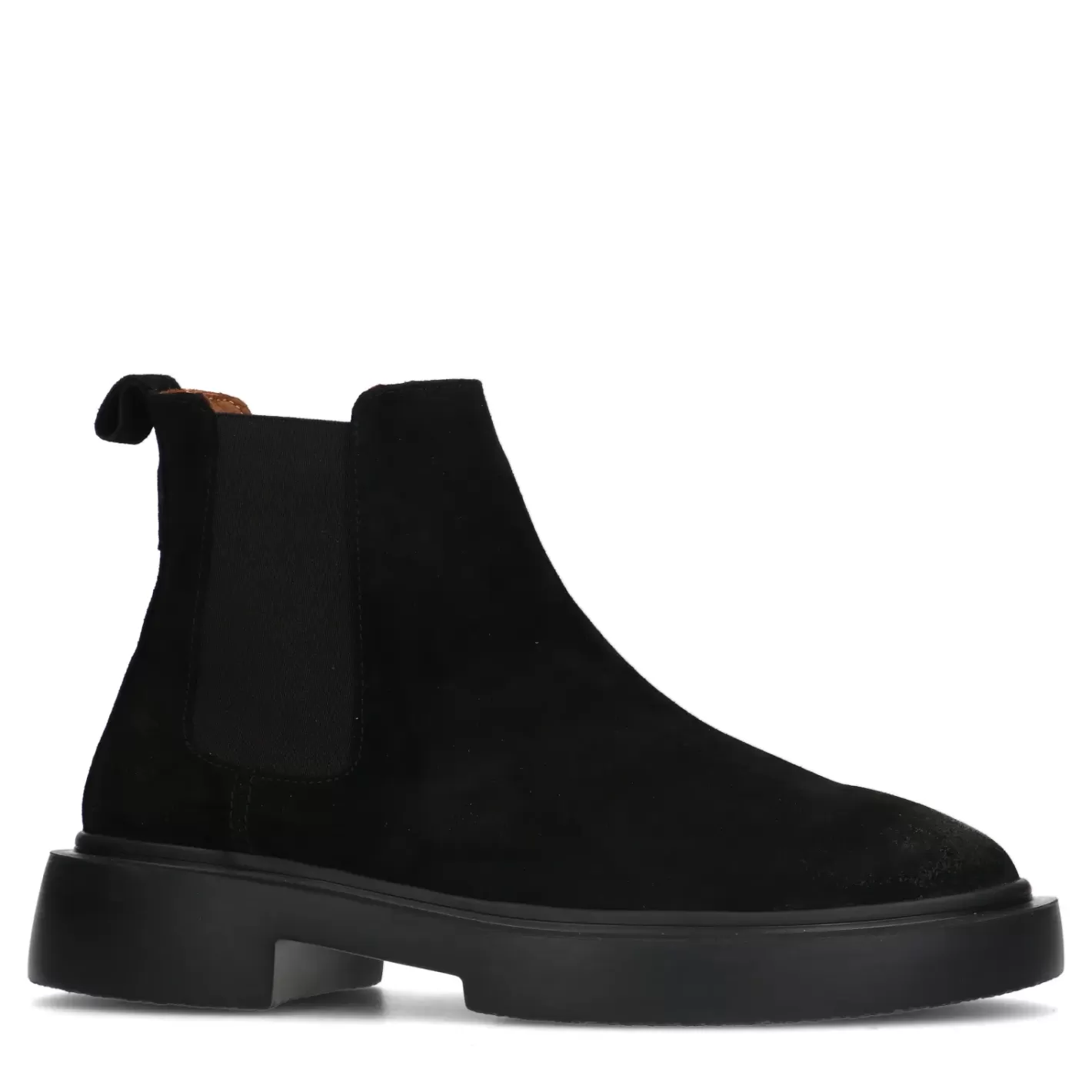 Chelsea Boots En Daim - Noir<Sacha Shop