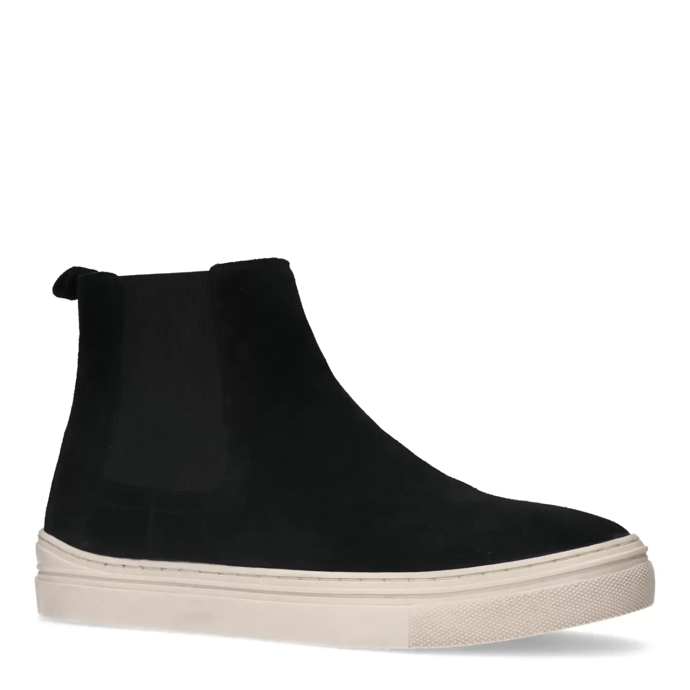 Chelsea Boots En Daim - Noir<Sacha Clearance