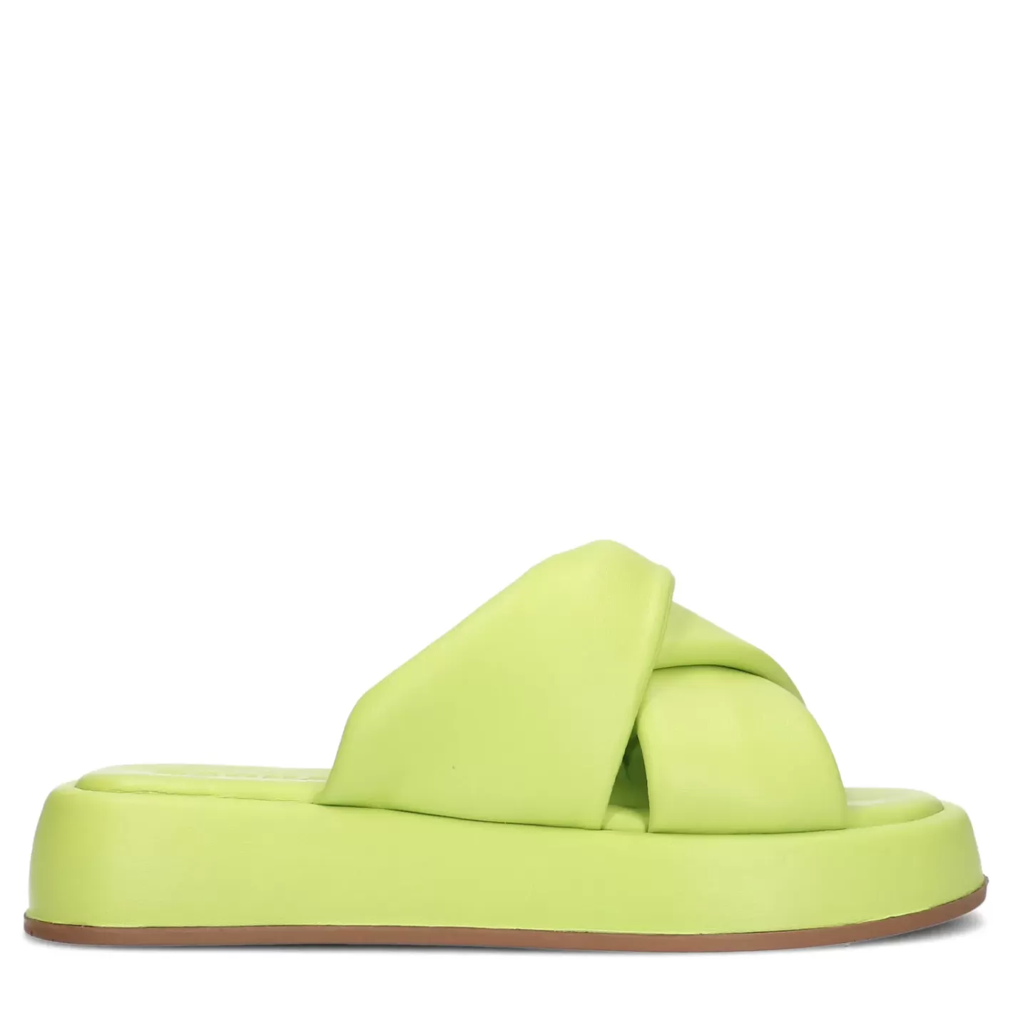 Claquettes A Plateau - Vert<Sacha Discount