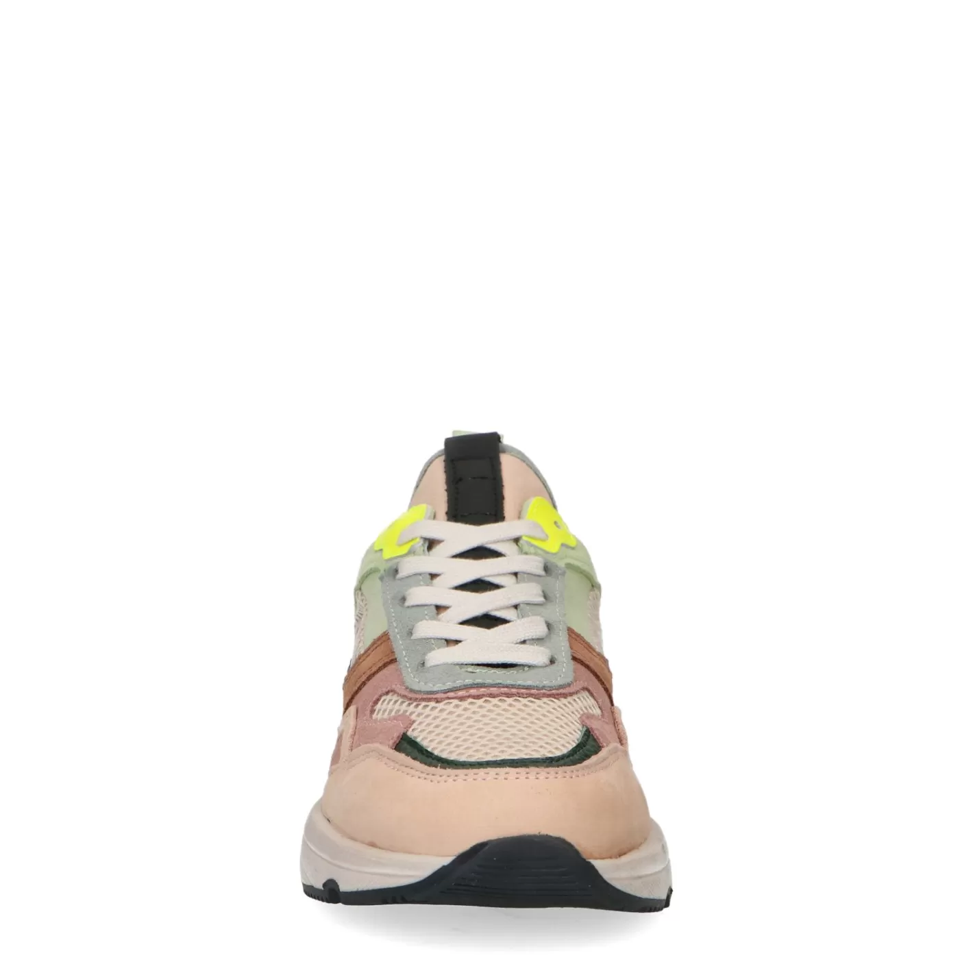 Dad Shoes En Daim Avec Details Multicolores - Beige<Sacha Discount