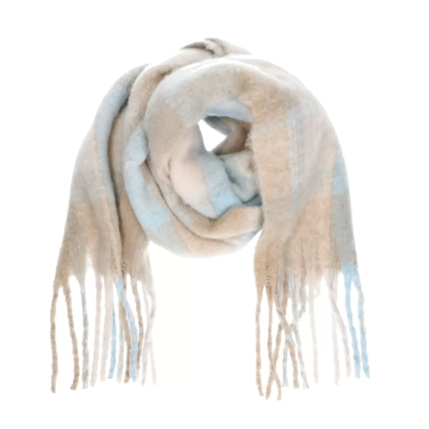 Echarpe A Franges - Beige<Sacha Sale