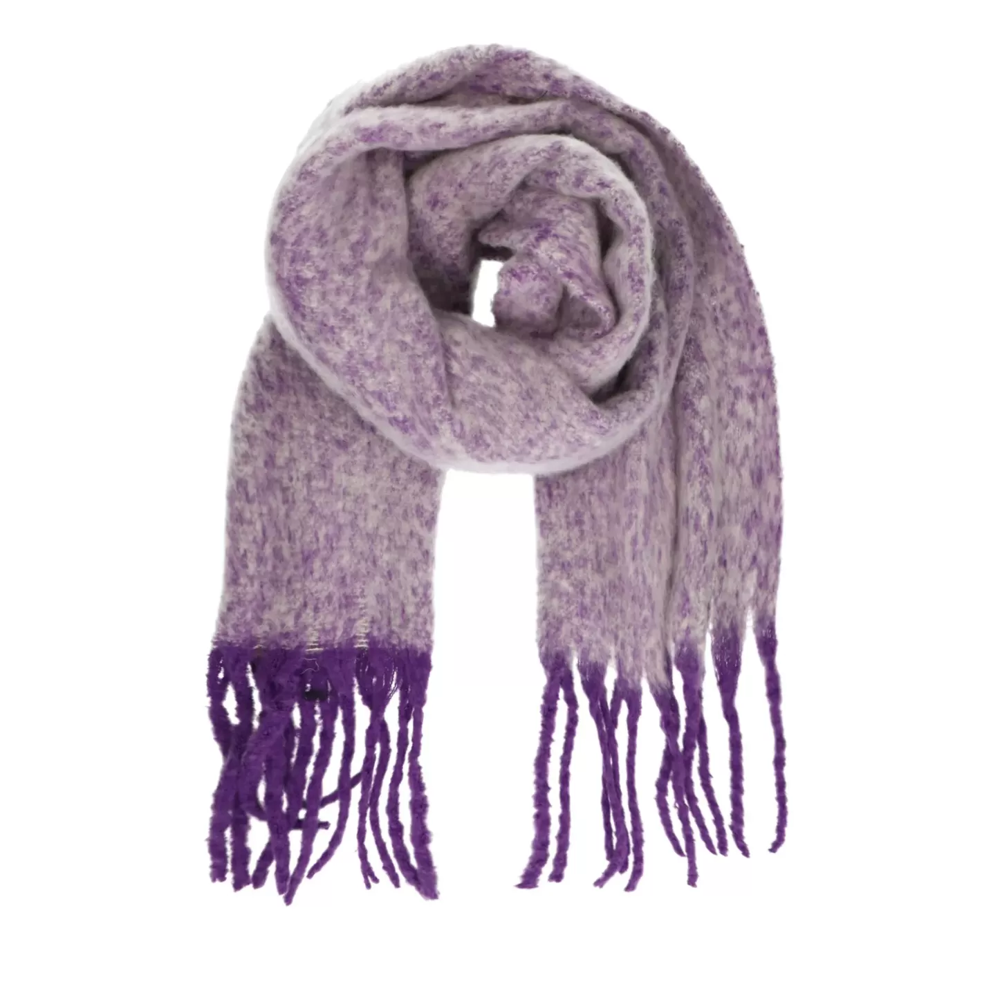 Echarpe A Franges - Violet<Sacha Store