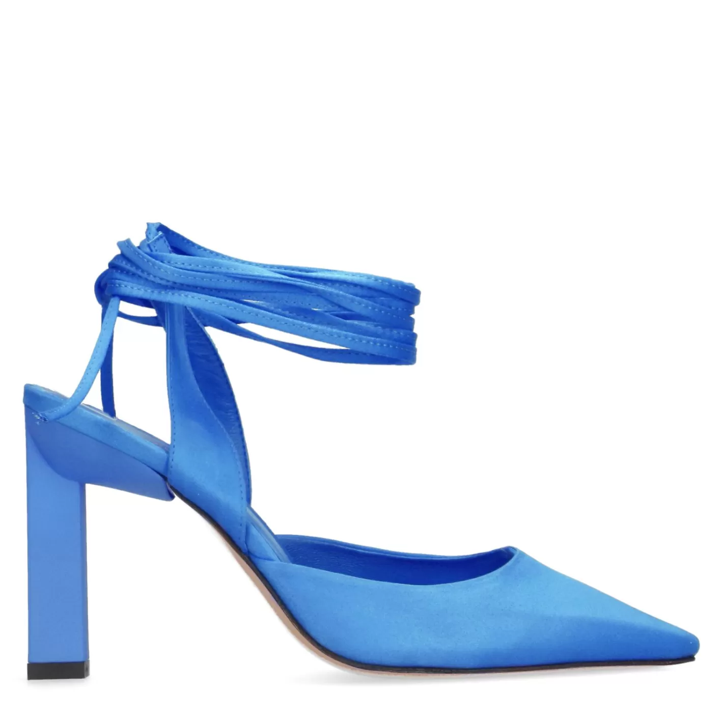 Escarpin A Bride A Lacets - Bleu<Sacha Sale