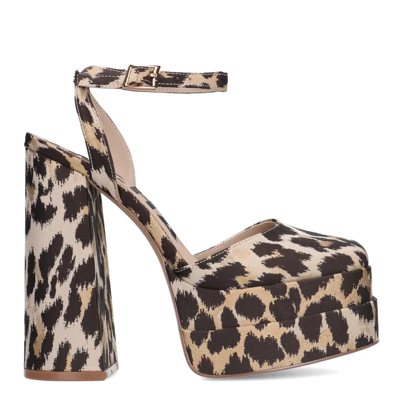 Escarpins Fermes Imprime Leopard Avec Plateau<Sacha Clearance