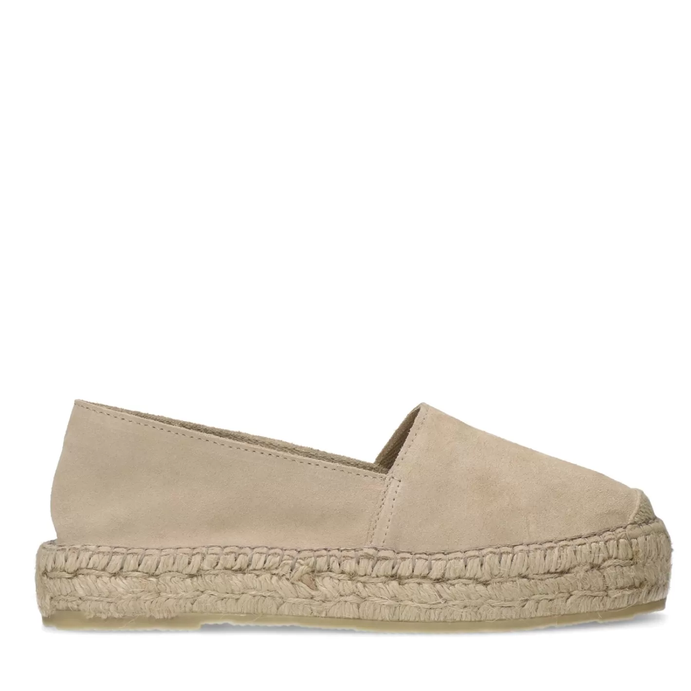 Espadrilles En Daim - Beige<Sacha Hot