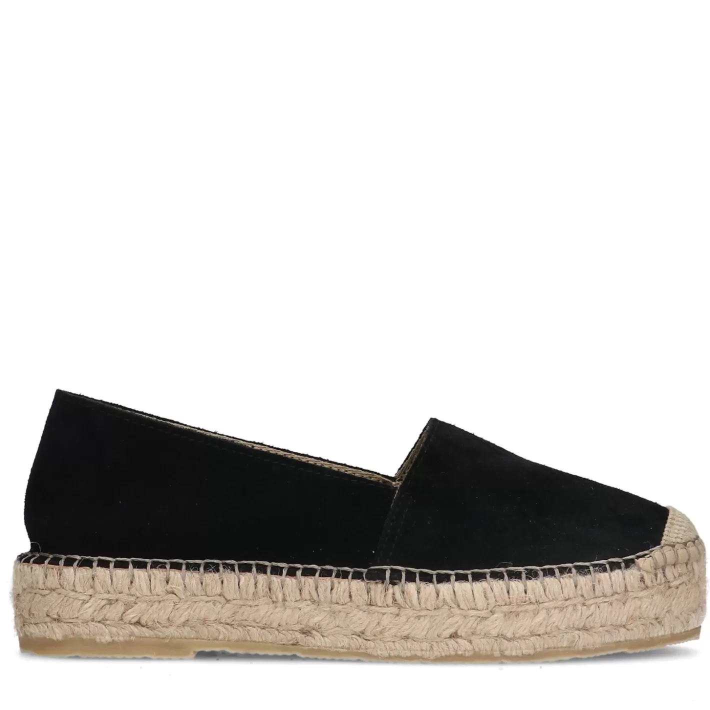 Espadrilles En Daim - Noir<Sacha Outlet