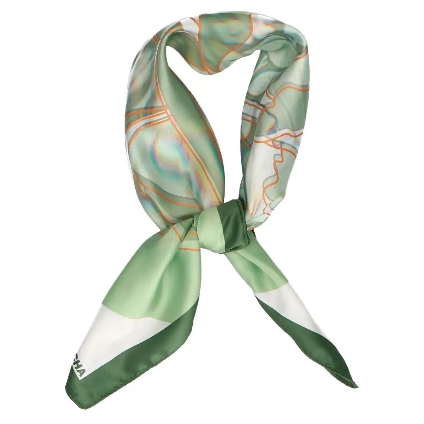 Foulard A Imprime - Vert<Sacha Best Sale