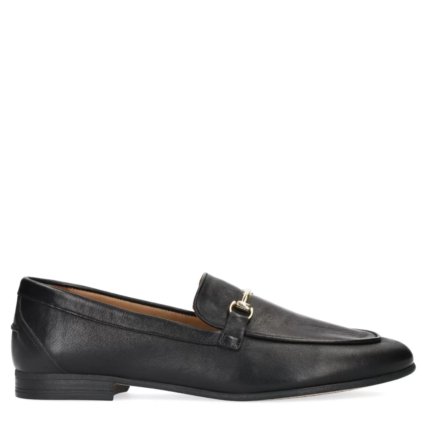 Loafers En Cuir Avec Boucle - Noir<Sacha Clearance