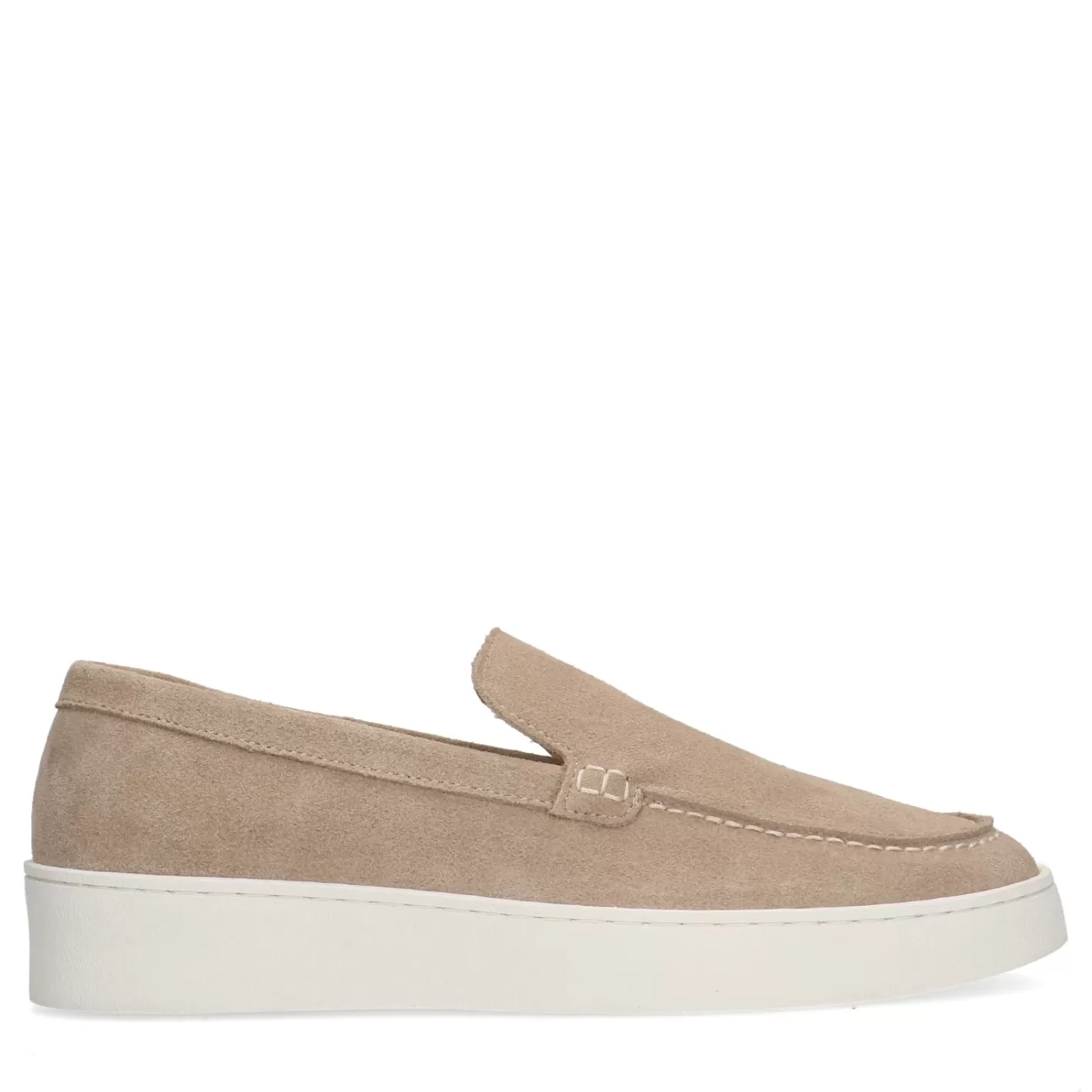 Loafers En Daim Avec Semelle Plateforme - Beige<Sacha Online