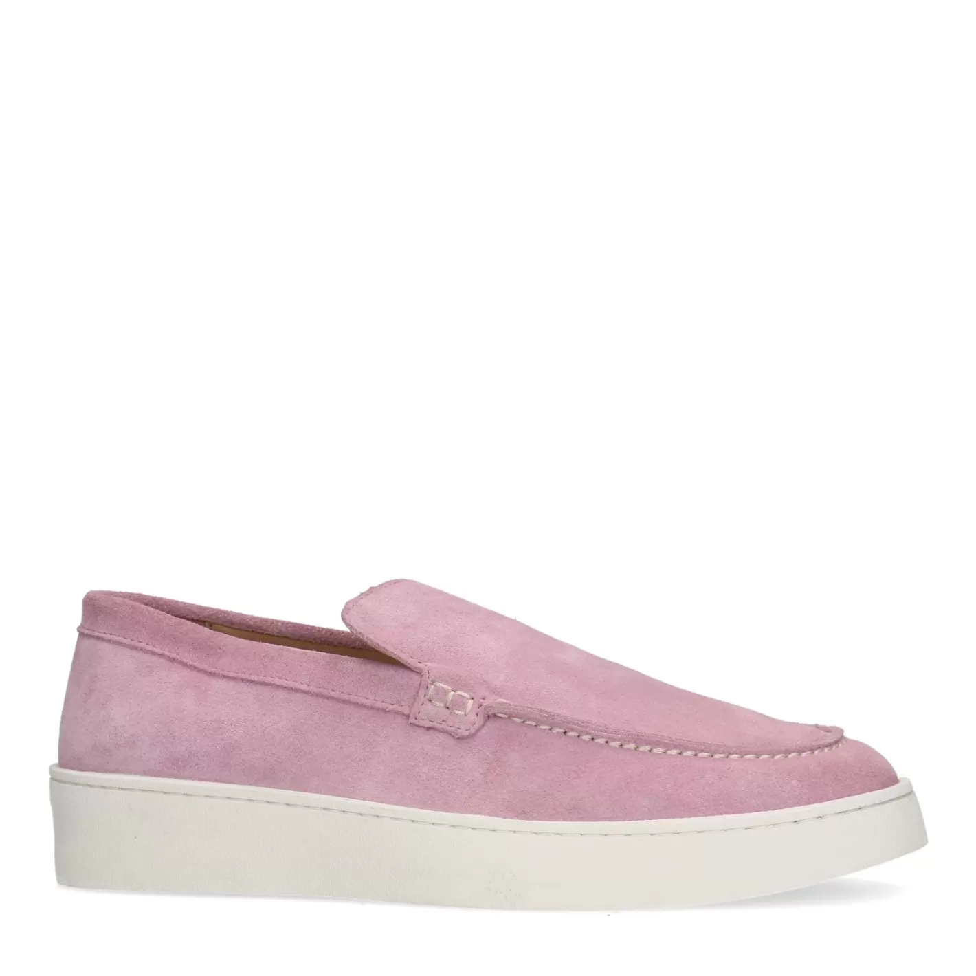 Loafers En Daim Avec Semelle Plateforme - Rose<Sacha Hot