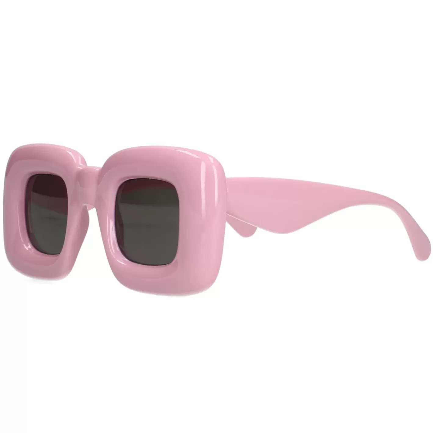 Lunettes De Soleil Carrees - Rose Clair<Sacha Fashion