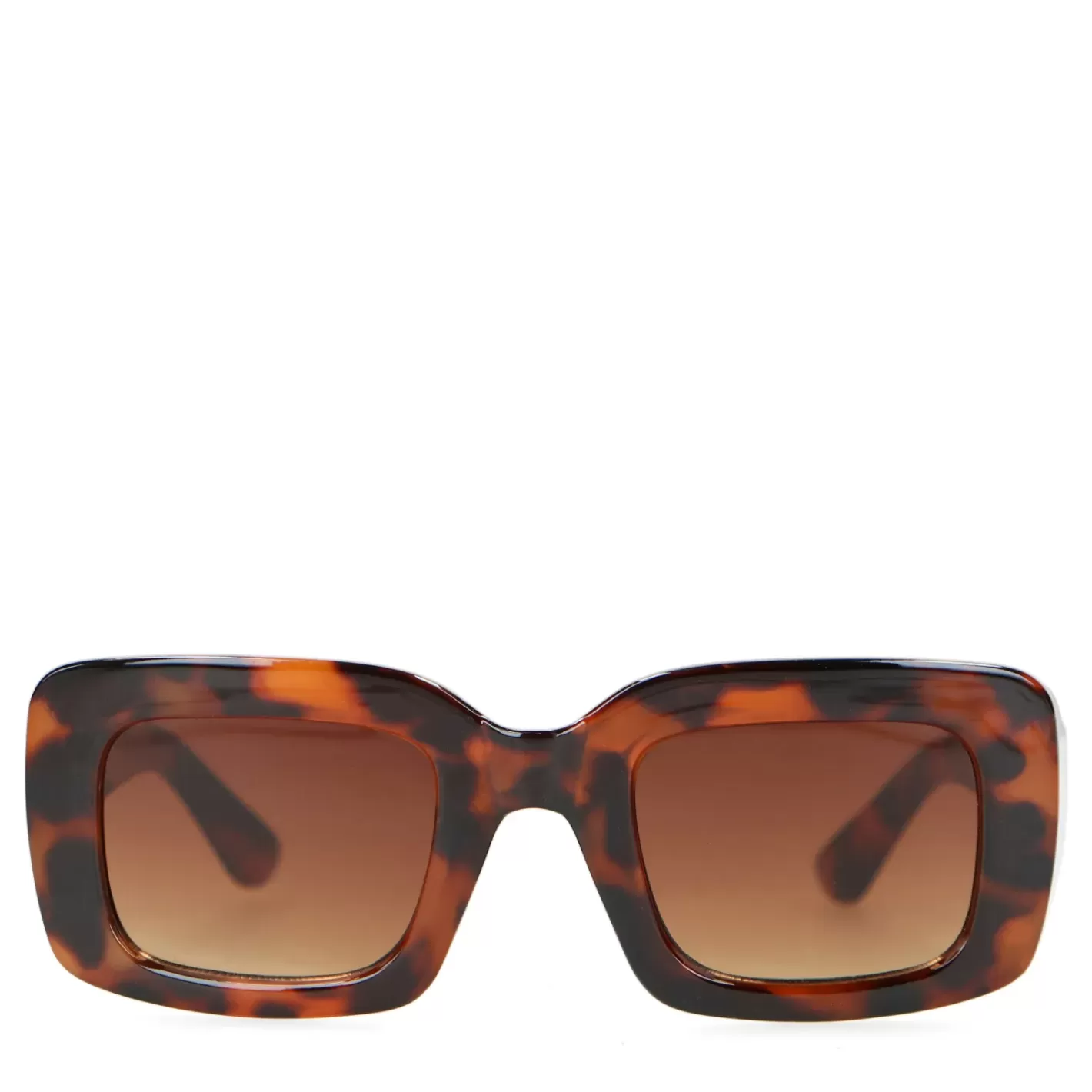 Lunettes De Soleil Rectangulaires - Marron<Sacha Flash Sale