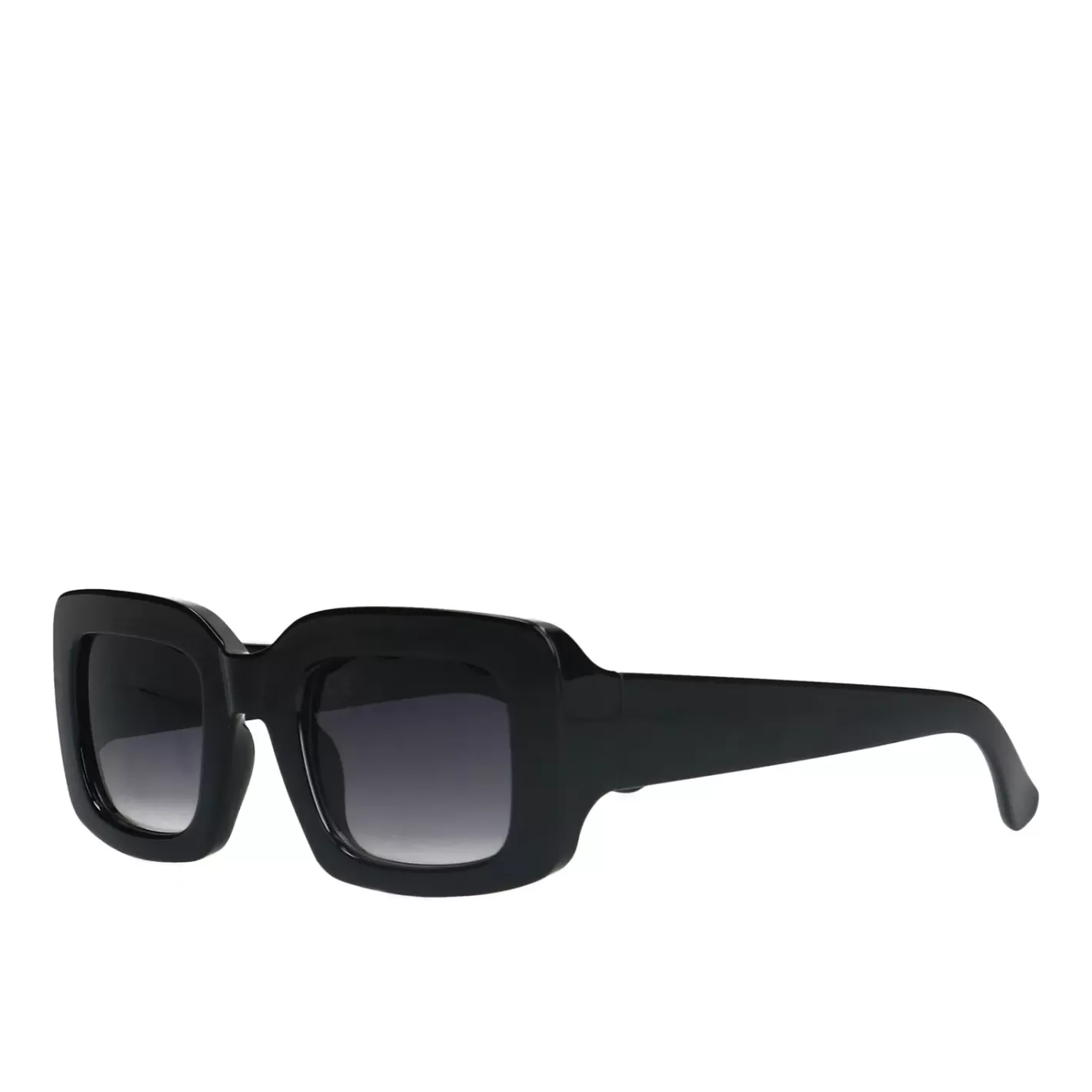 Lunettes De Soleil Rectangulaires - Noir<Sacha Flash Sale