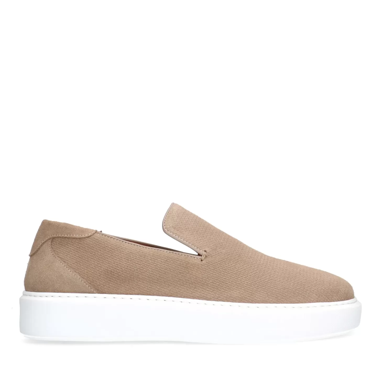 Mocassins En Daim - Beige<Sacha Online