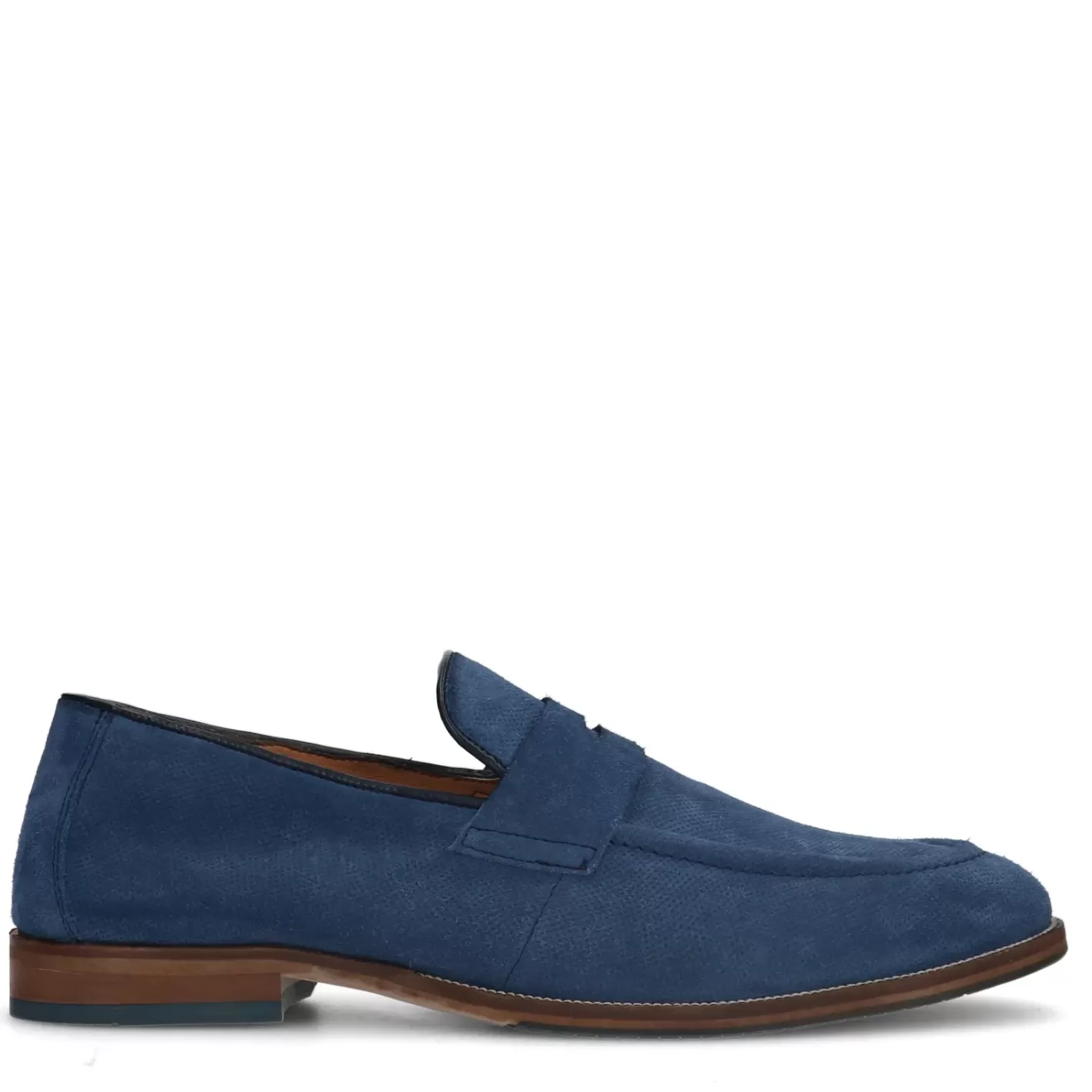 Mocassins En Daim - Bleu<Sacha Online