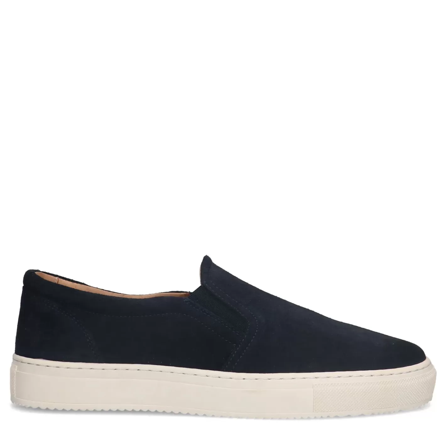 Mocassins En Daim - Bleu Fonce<Sacha New