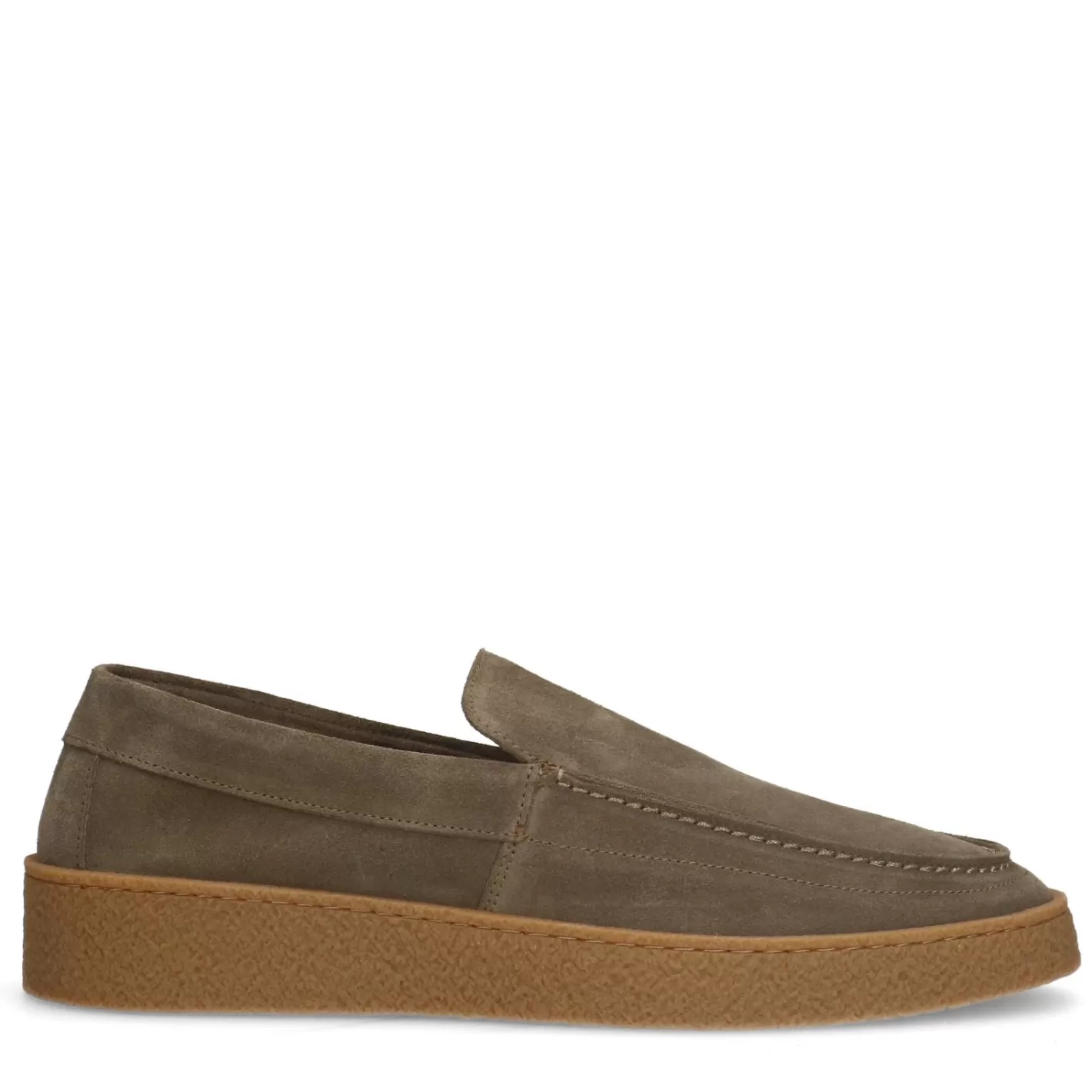 Mocassins En Daim - Kaki<Sacha Sale