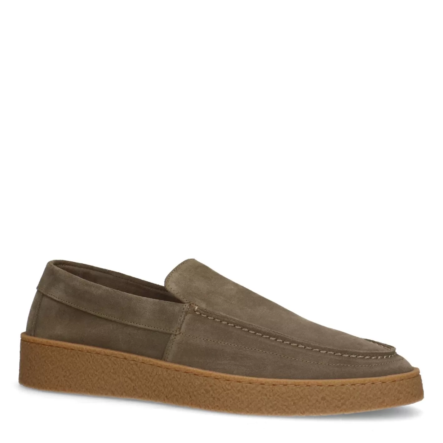 Mocassins En Daim - Kaki<Sacha Sale