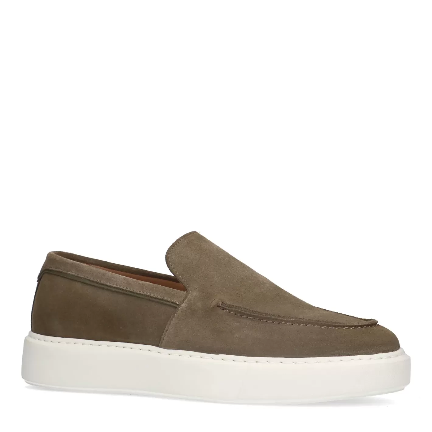 Mocassins En Daim - Kaki<Sacha Outlet