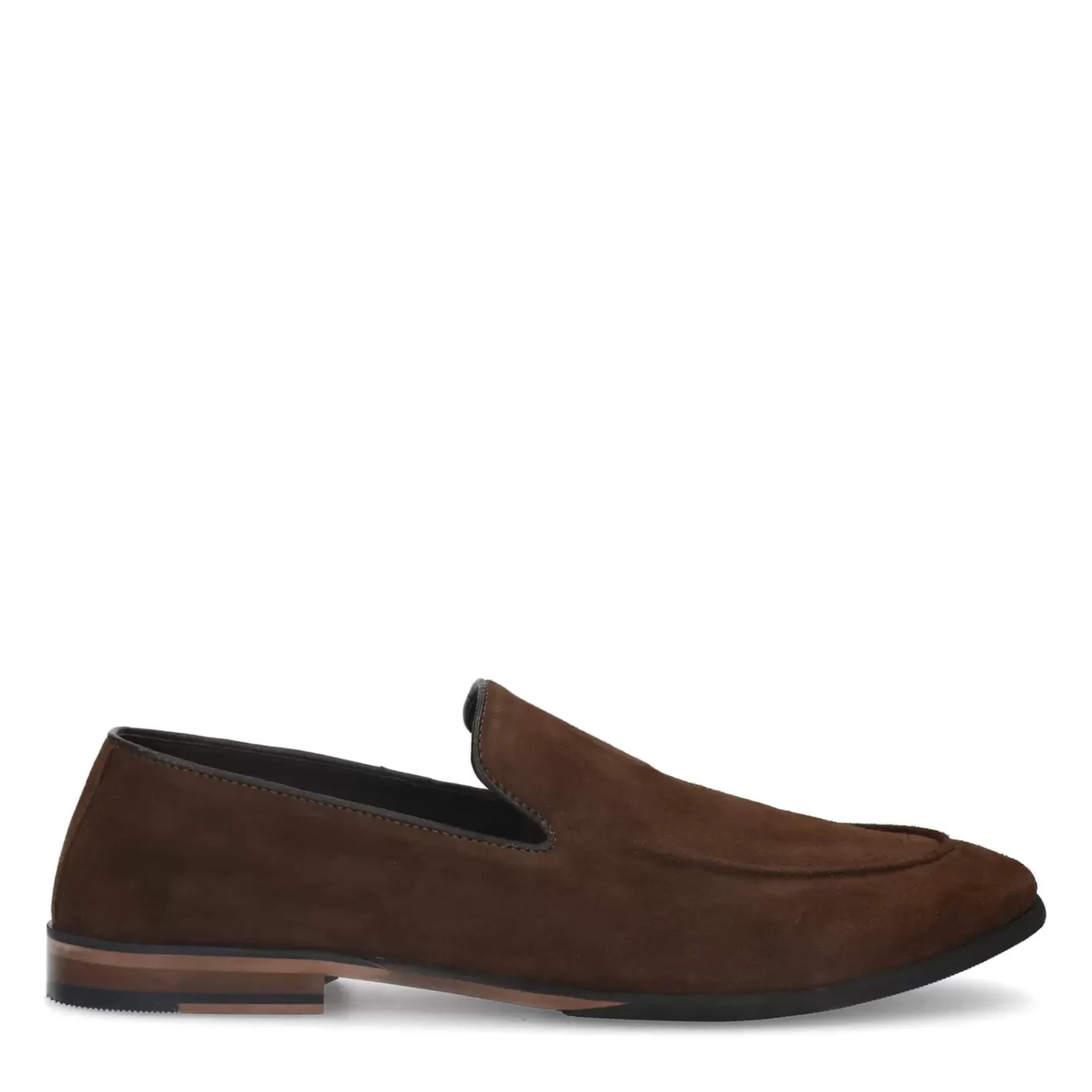 Mocassins En Daim - Marron Fonce<Sacha Shop