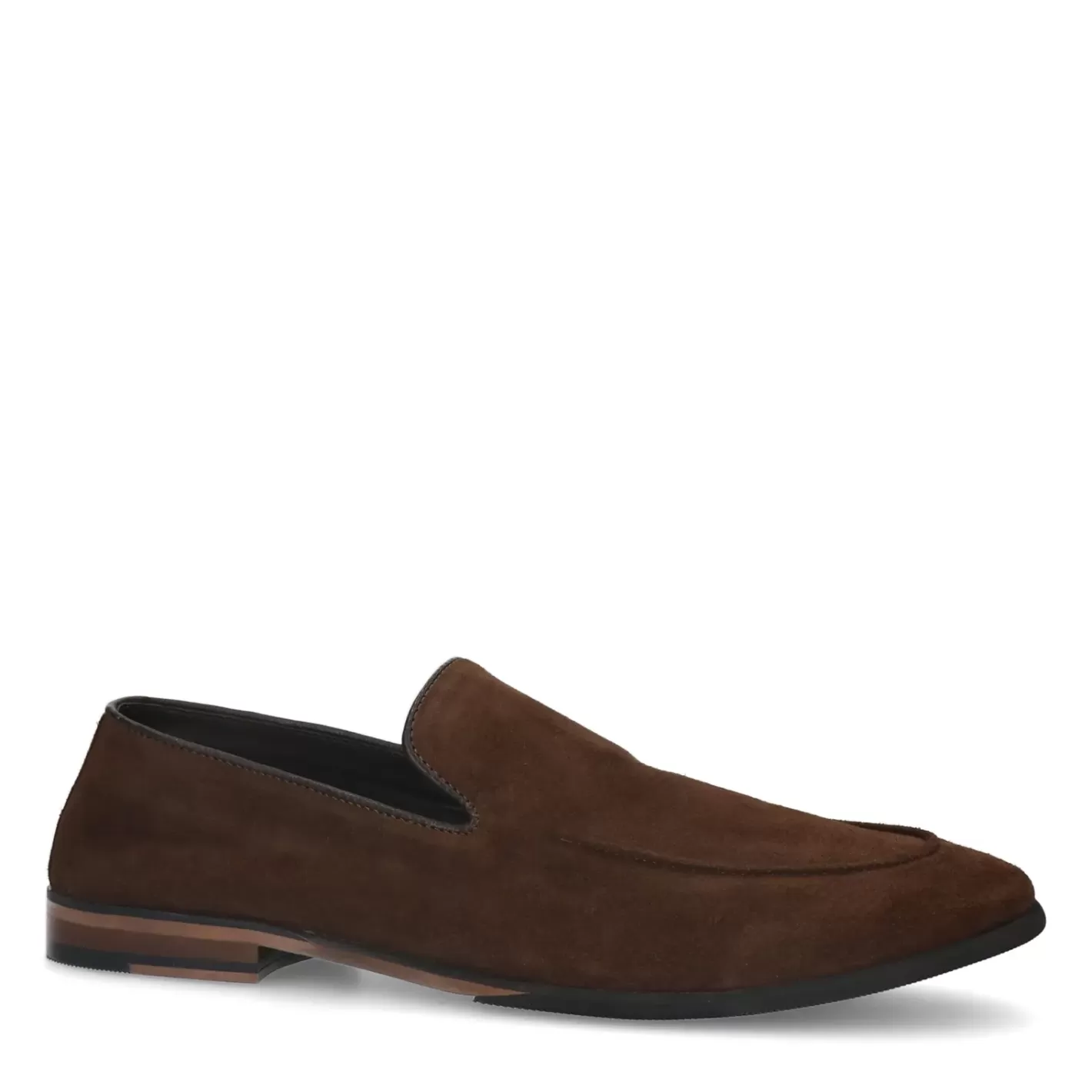 Mocassins En Daim - Marron Fonce<Sacha Shop