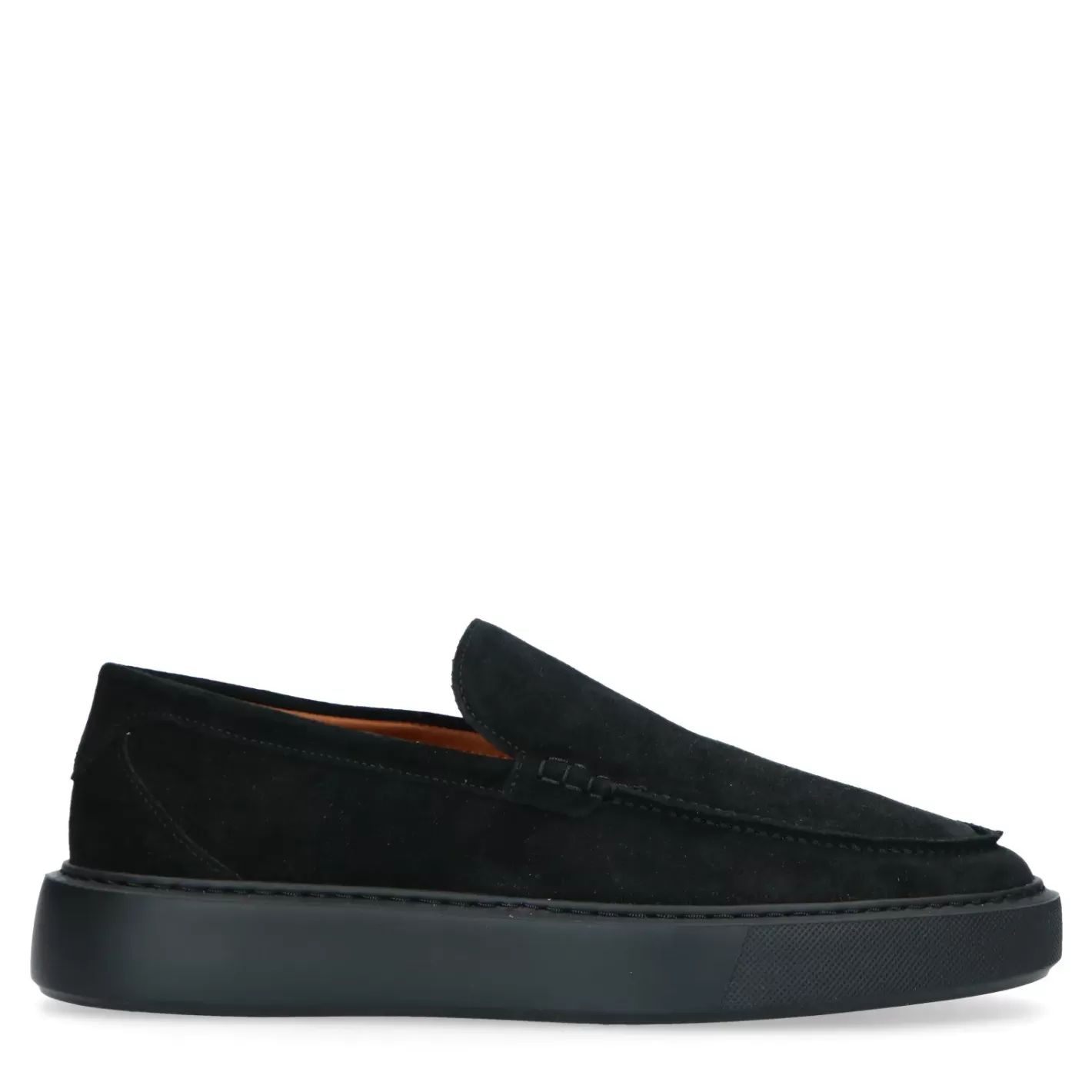 Mocassins En Daim - Noir<Sacha Discount