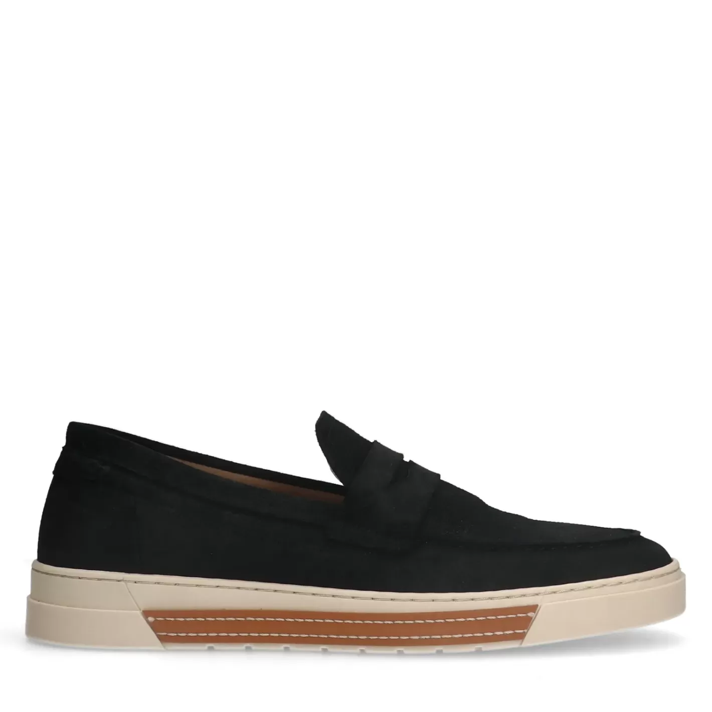 Mocassins En Daim - Noir<Sacha Shop