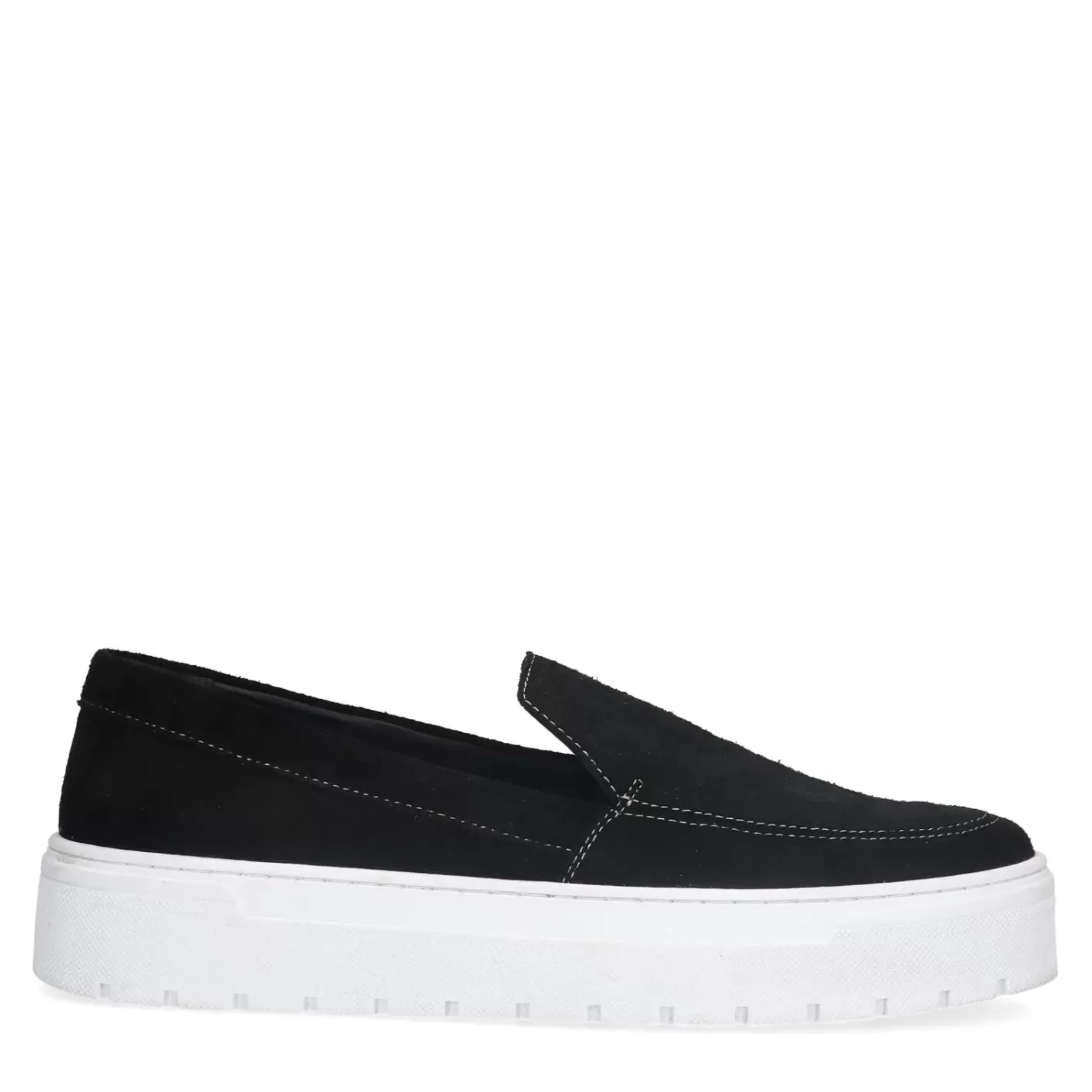 Mocassins En Daim - Noir<Sacha Cheap