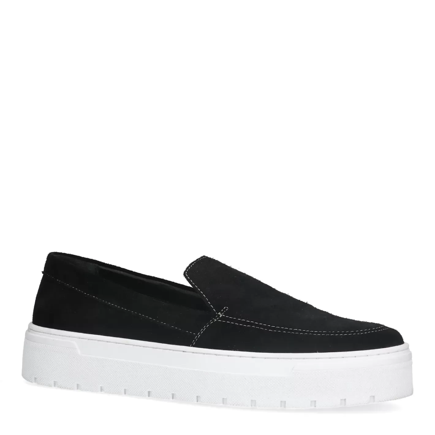 Mocassins En Daim - Noir<Sacha Cheap