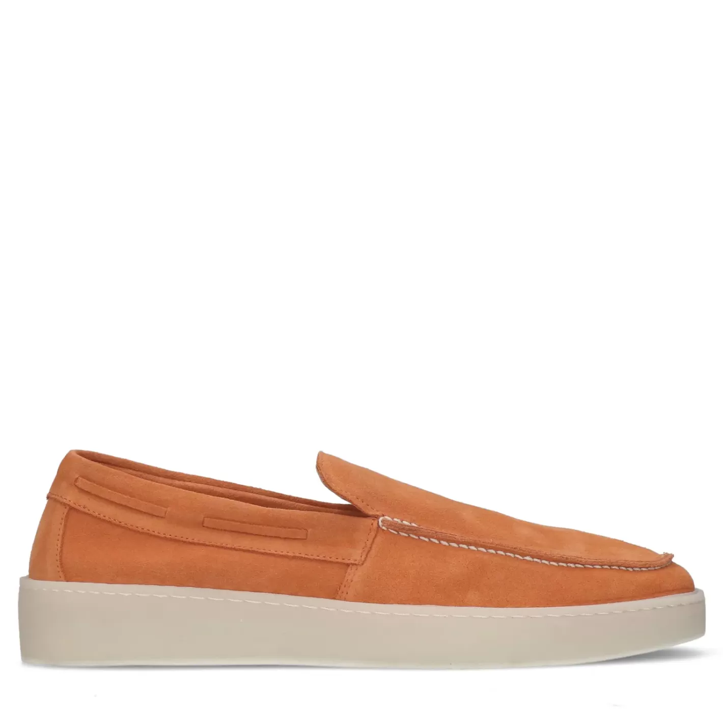 Mocassins En Daim - Orange<Sacha Fashion