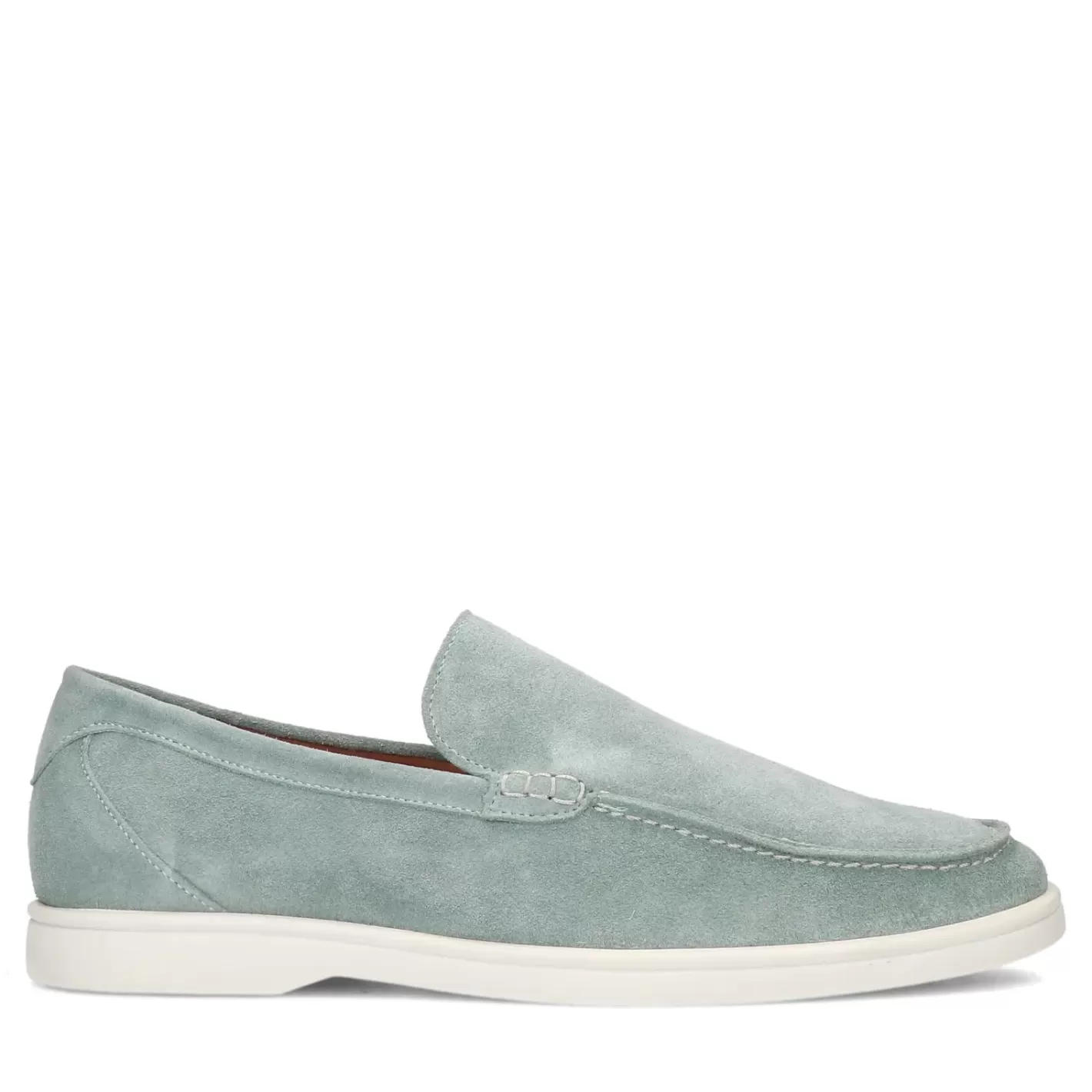 Mocassins En Daim - Vert<Sacha Outlet