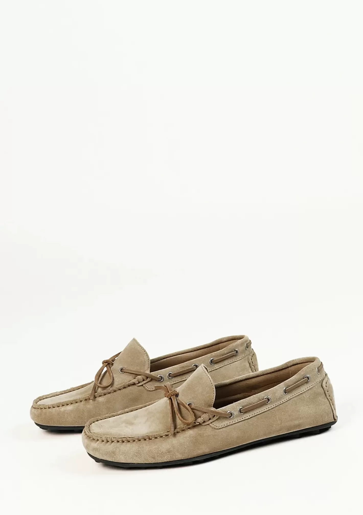 Mocassins En Daim Avec Detail Corde - Beige<Sacha Store
