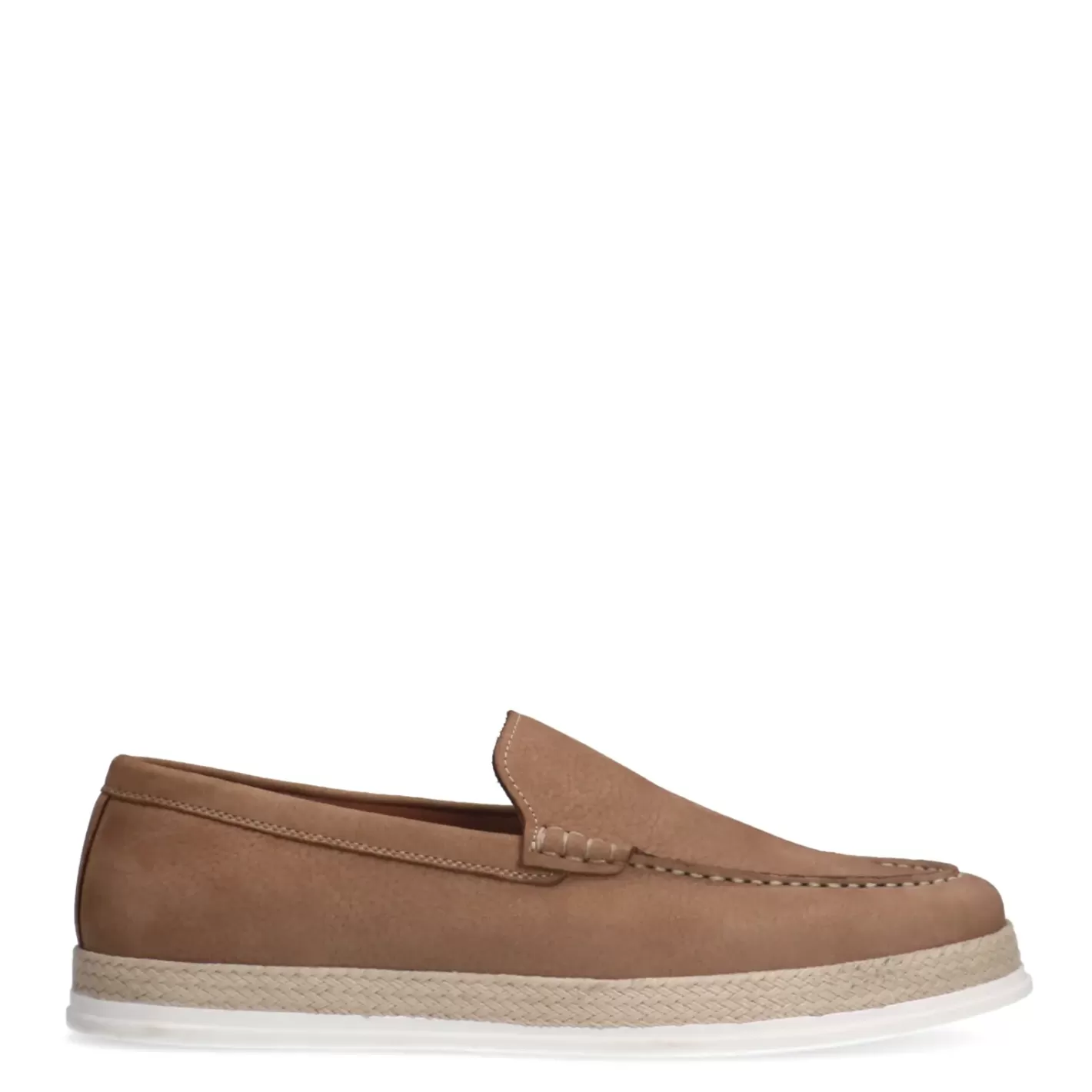 Mocassins En Nubuck - Marron<Sacha Shop