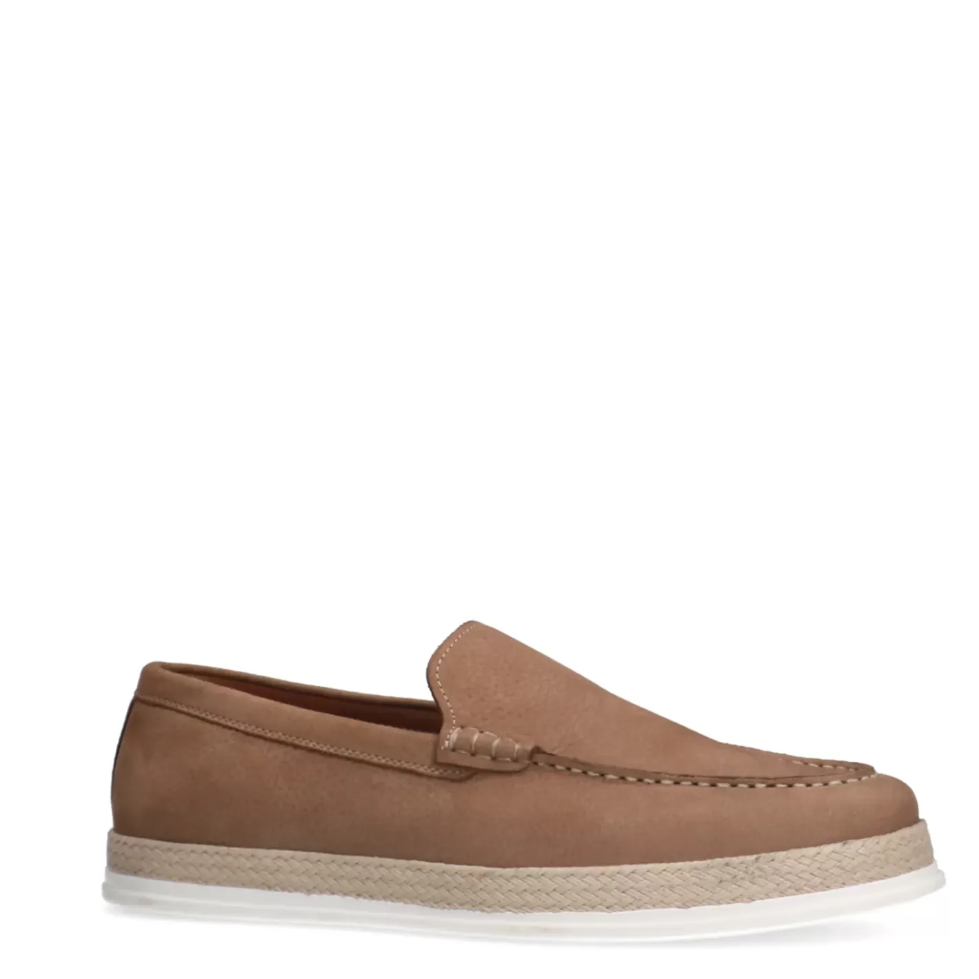 Mocassins En Nubuck - Marron<Sacha Shop