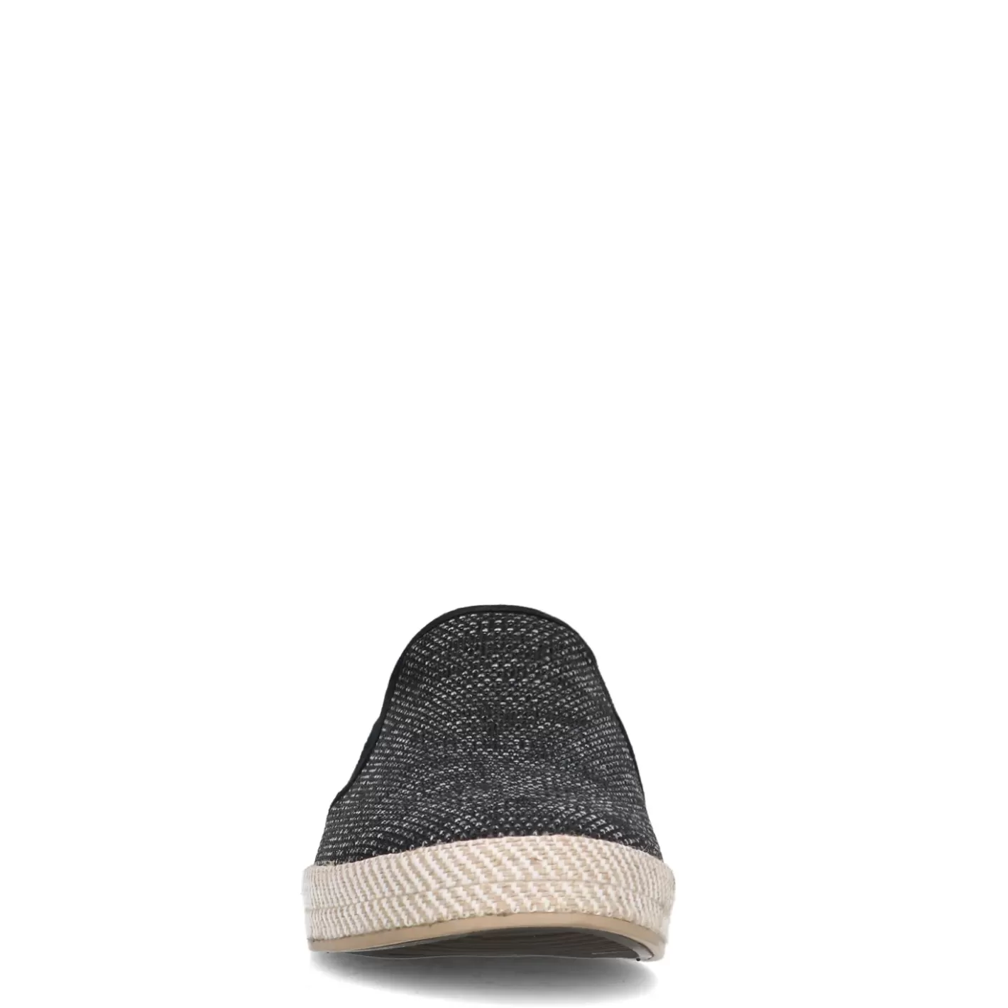 Mocassins En Toile Avec Semelle En Corde Tressee - Noir<Sacha Clearance