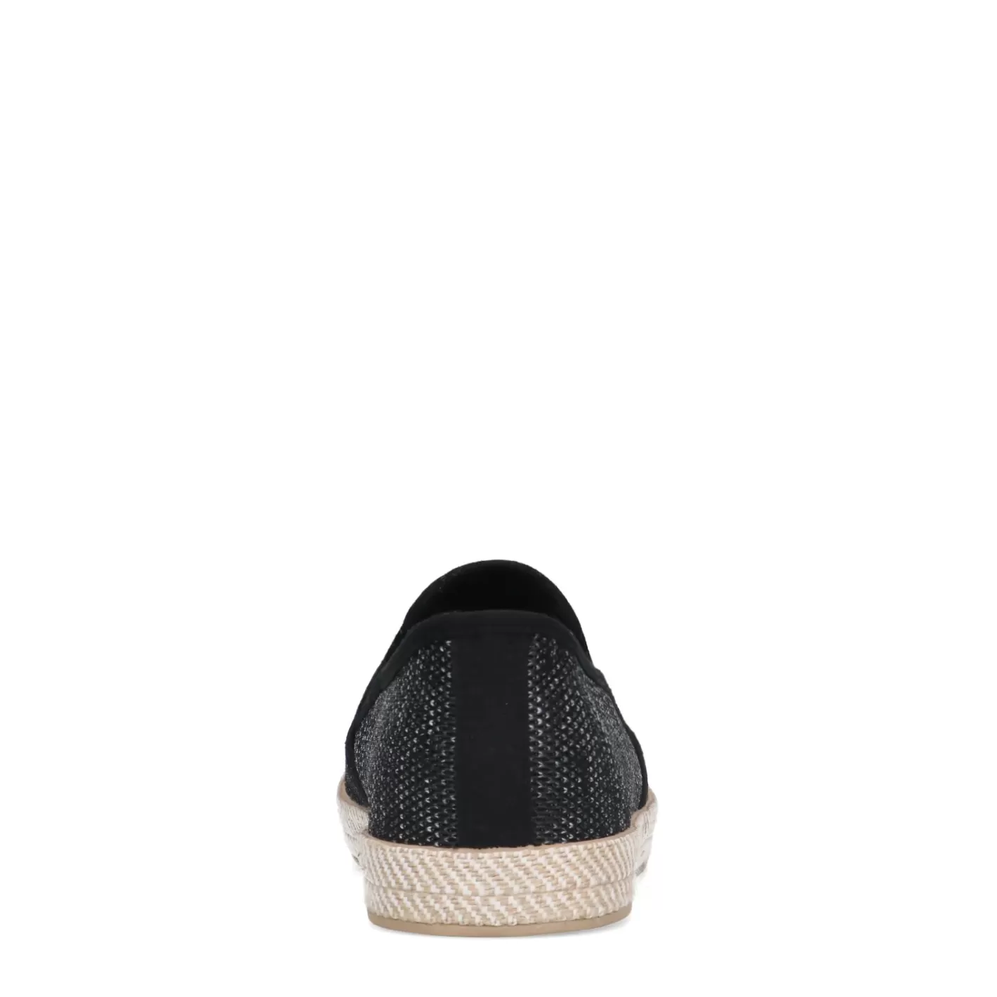 Mocassins En Toile Avec Semelle En Corde Tressee - Noir<Sacha Clearance