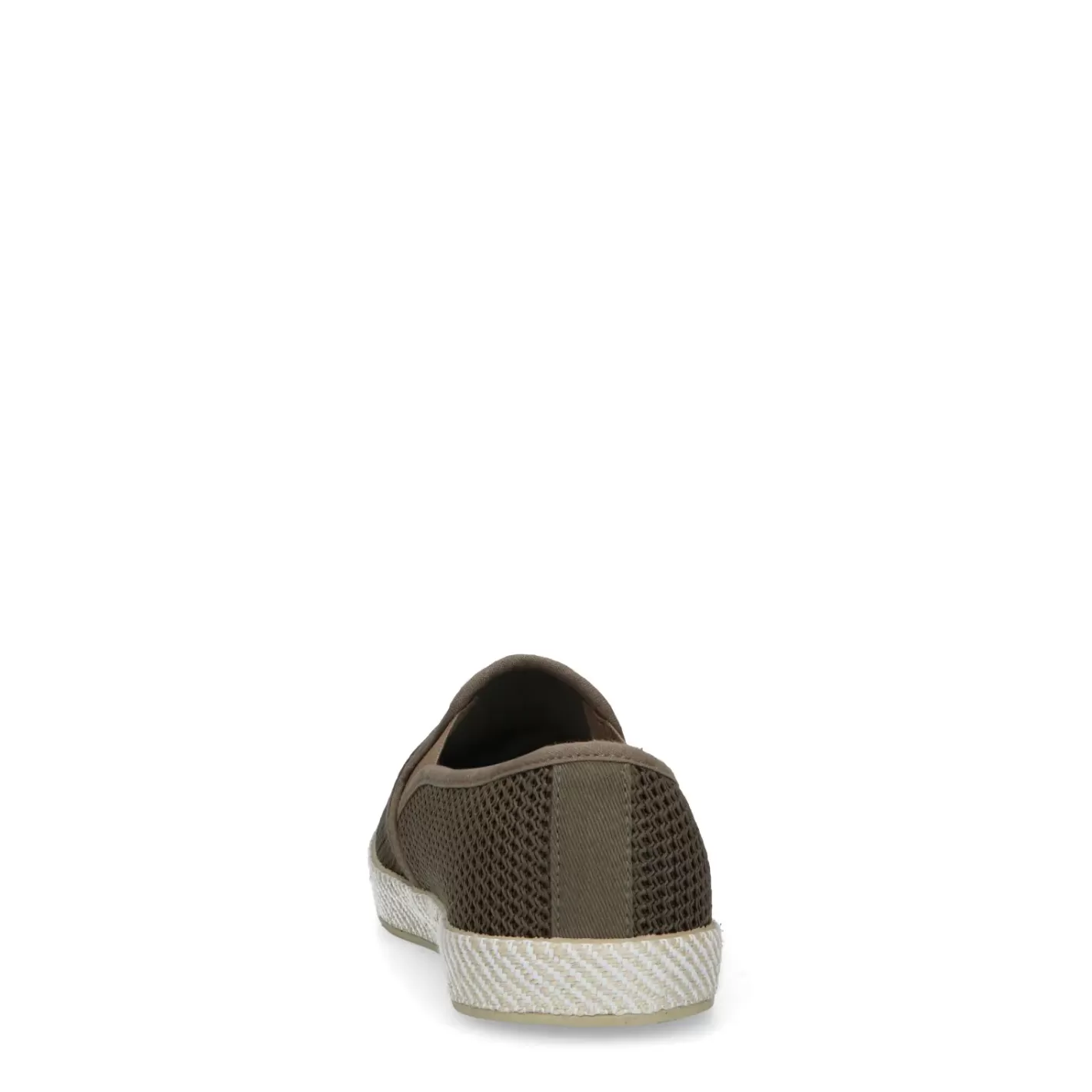 Mocassins En Toile Avec Semelle En Corde Tressee - Vert<Sacha Cheap